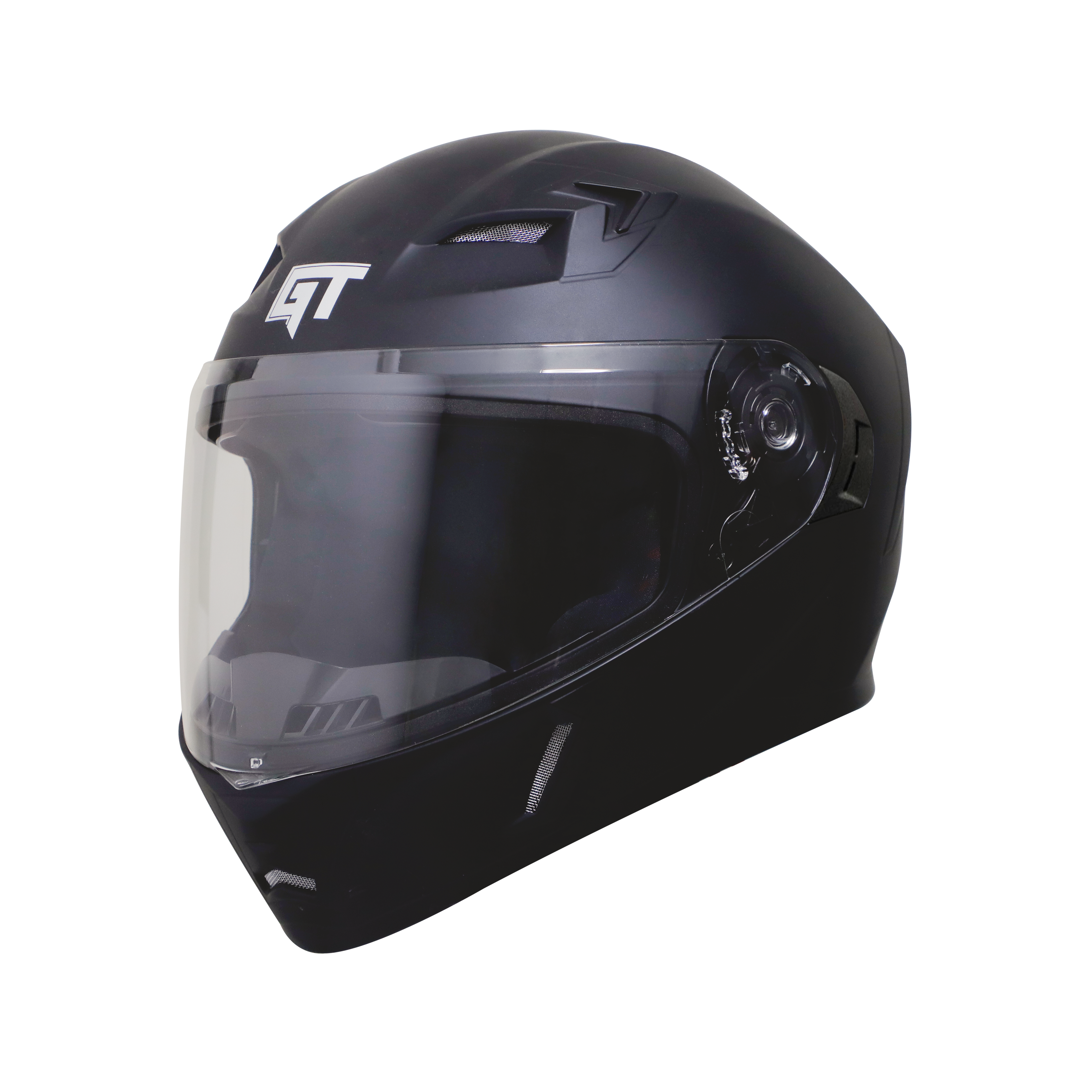 Steelbird SBA-21 GT Full Face ISI Certified Helmet (Matt H. Grey With Clear Visor)