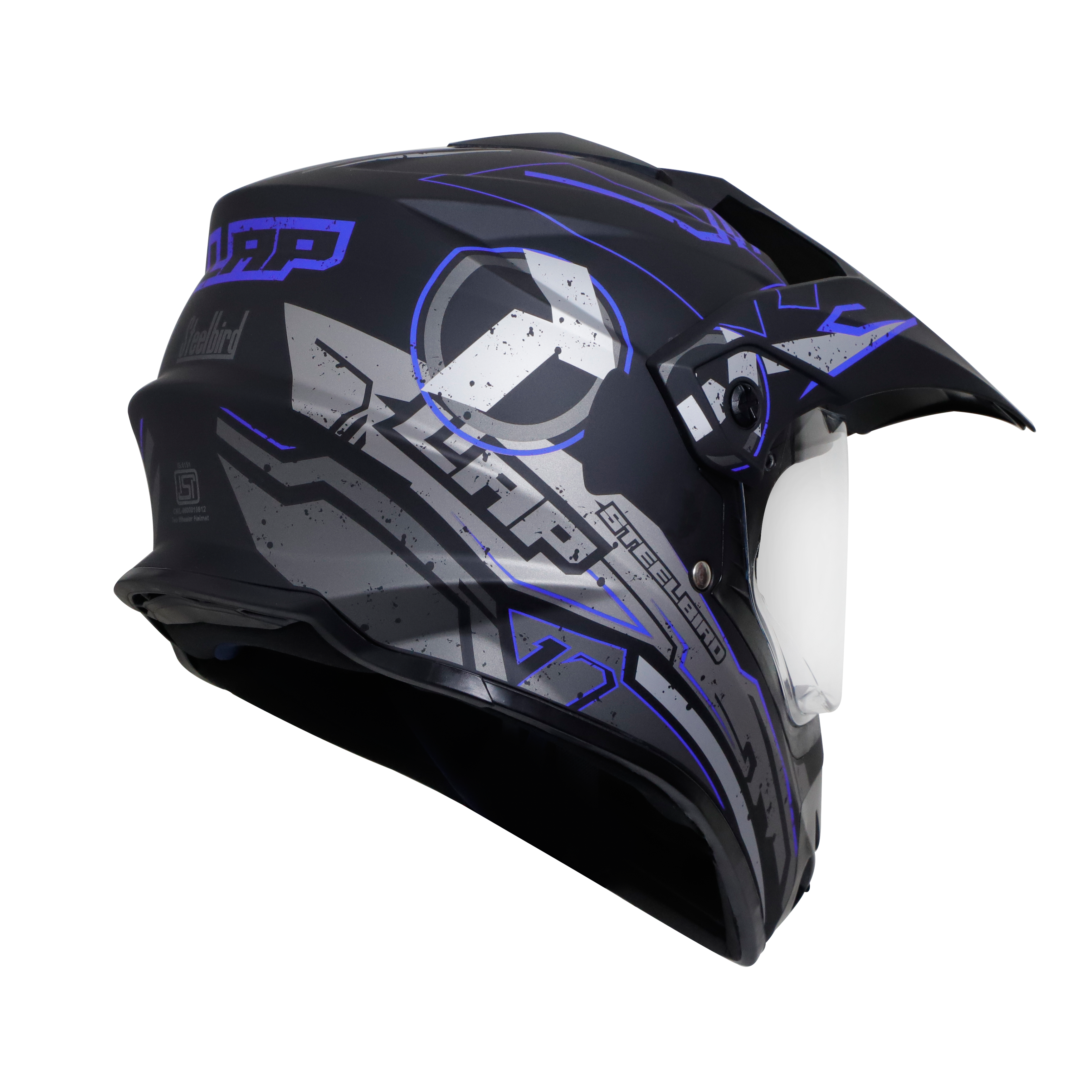 SB-42 BANG LAP GLOSSY BLACK WITH BLUE