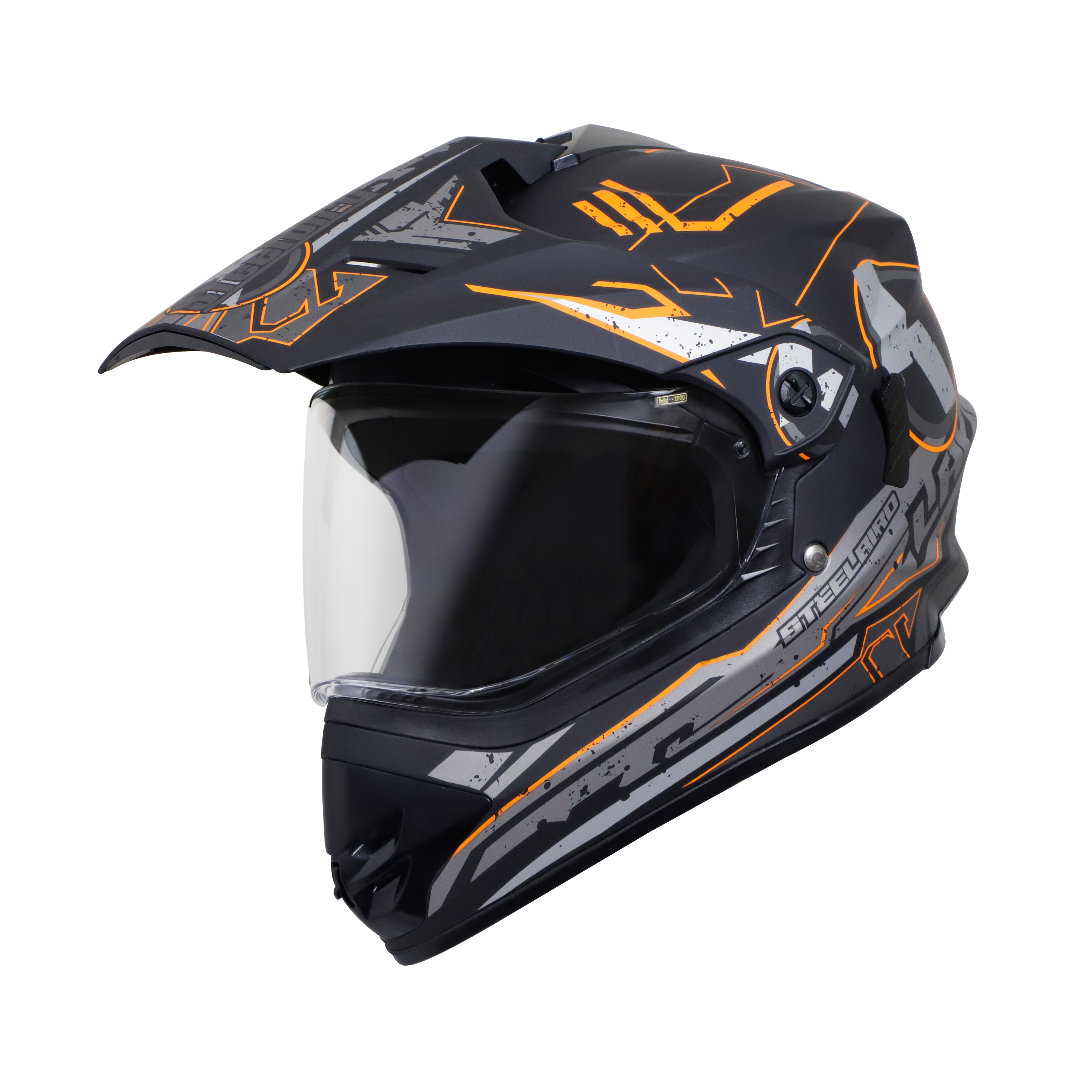 SB-42 BANG LAP GLOSSY BLACK WITH ORANGE