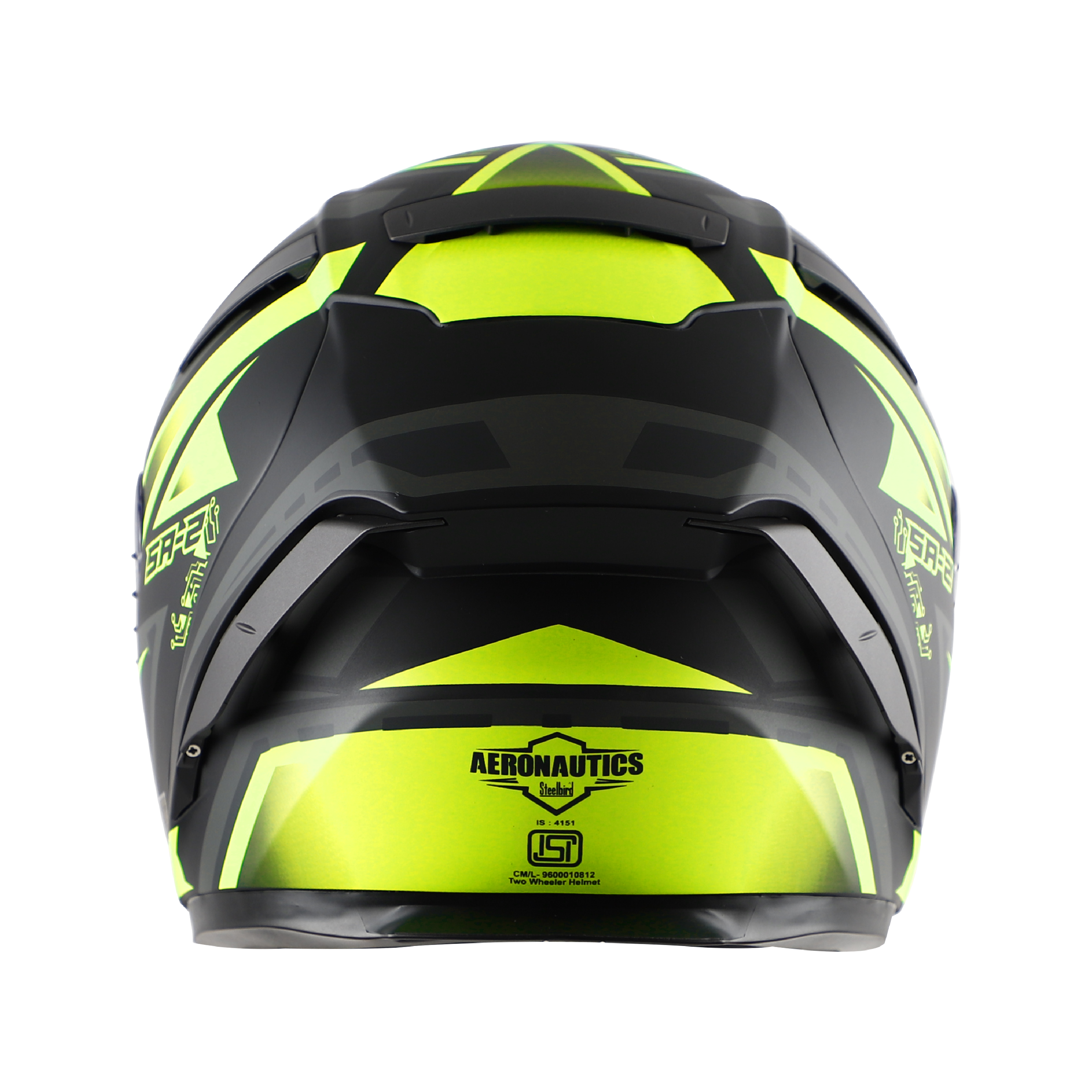 SA-2 ELECTRIC MAT BLACK WITH NEON (FITTED WITH CLEAR VISOR EXTRA BLUE CHROME VISOR FREE WITH ANTI-FOG SHIELD HOLDER)