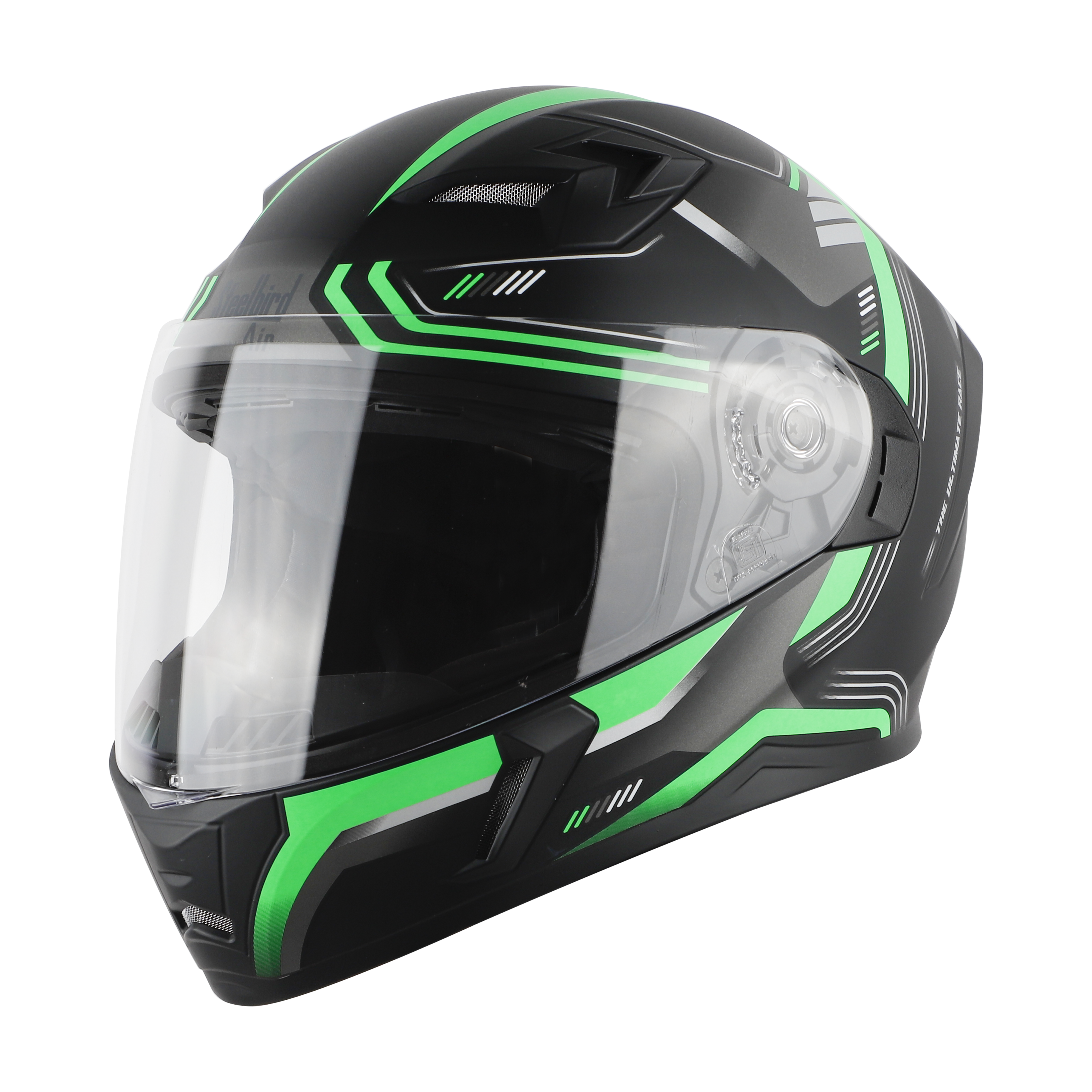 SBA-21 ULTIMATE RACE GLOSSY BLACK WITH GREEN