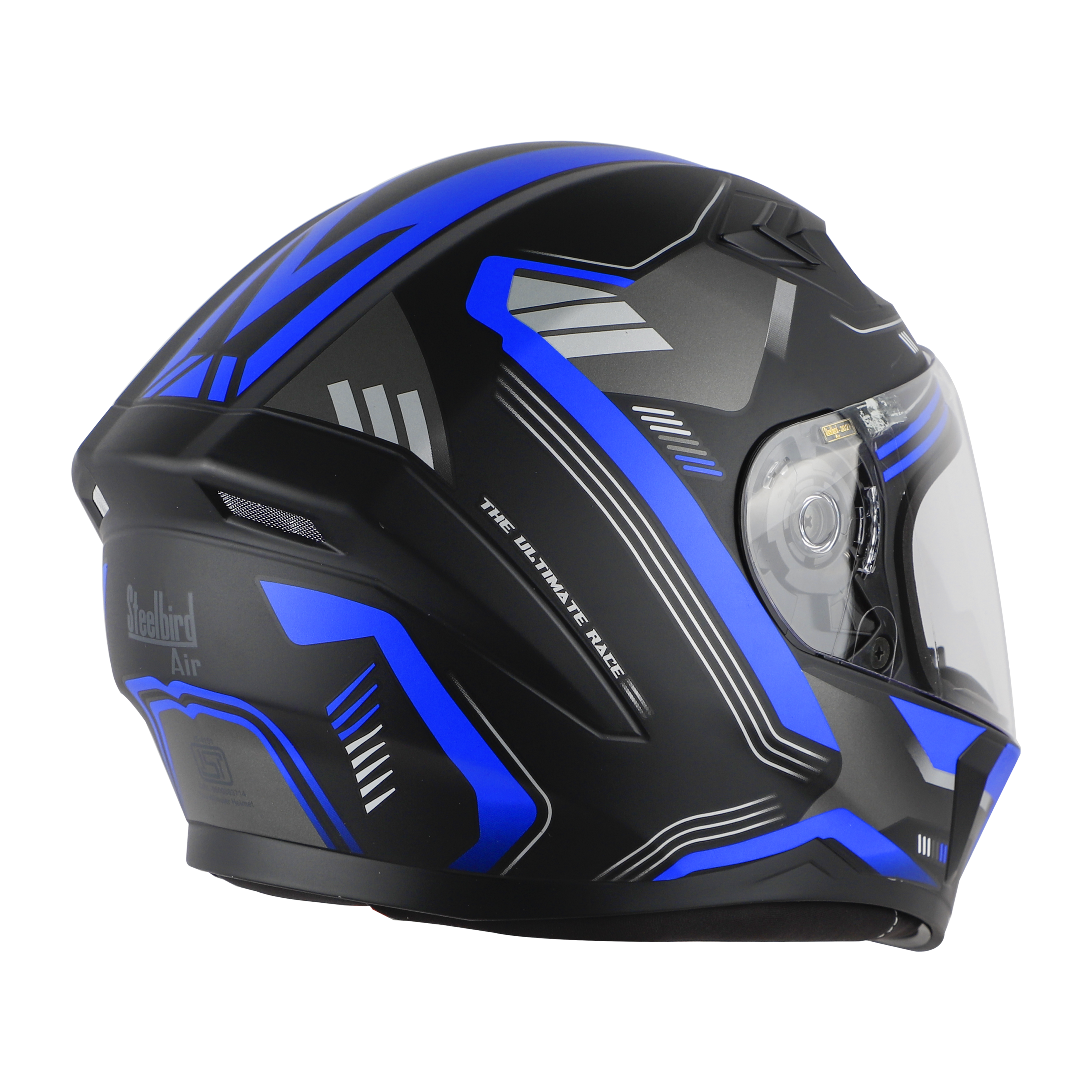 SBA-21 ULTIMATE RACE GLOSSY BLACK WITH BLUE