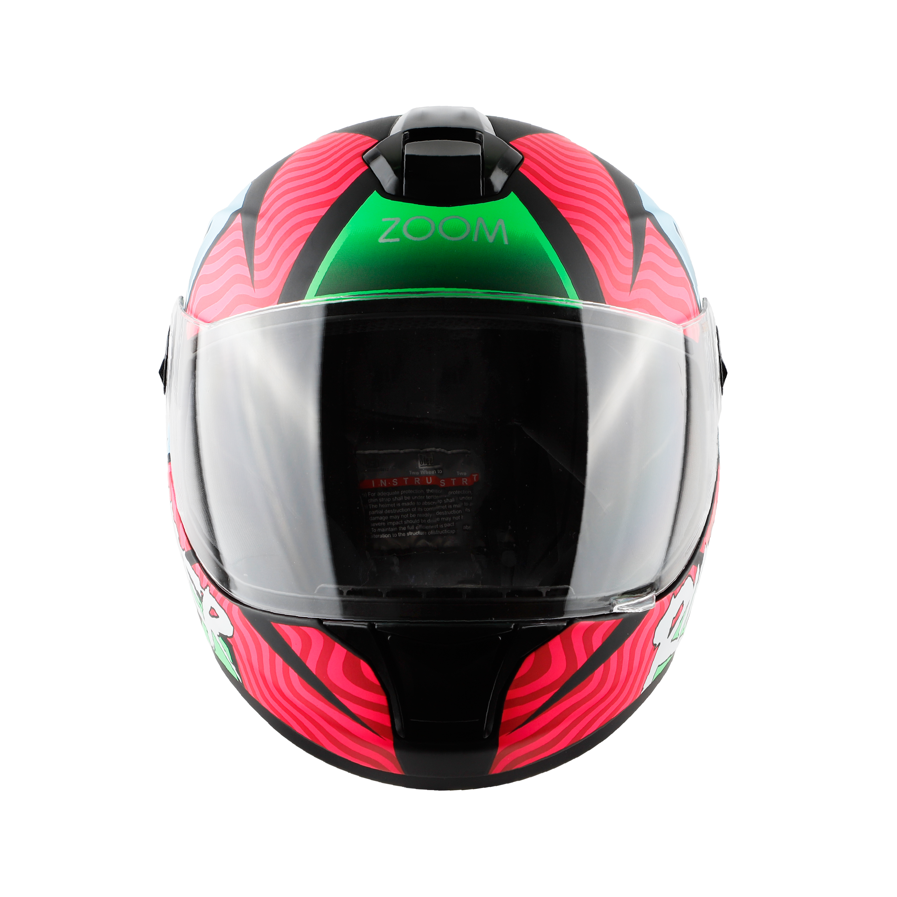 SBH-11 ZOOM RIDER MAT PINK WITH GREEN