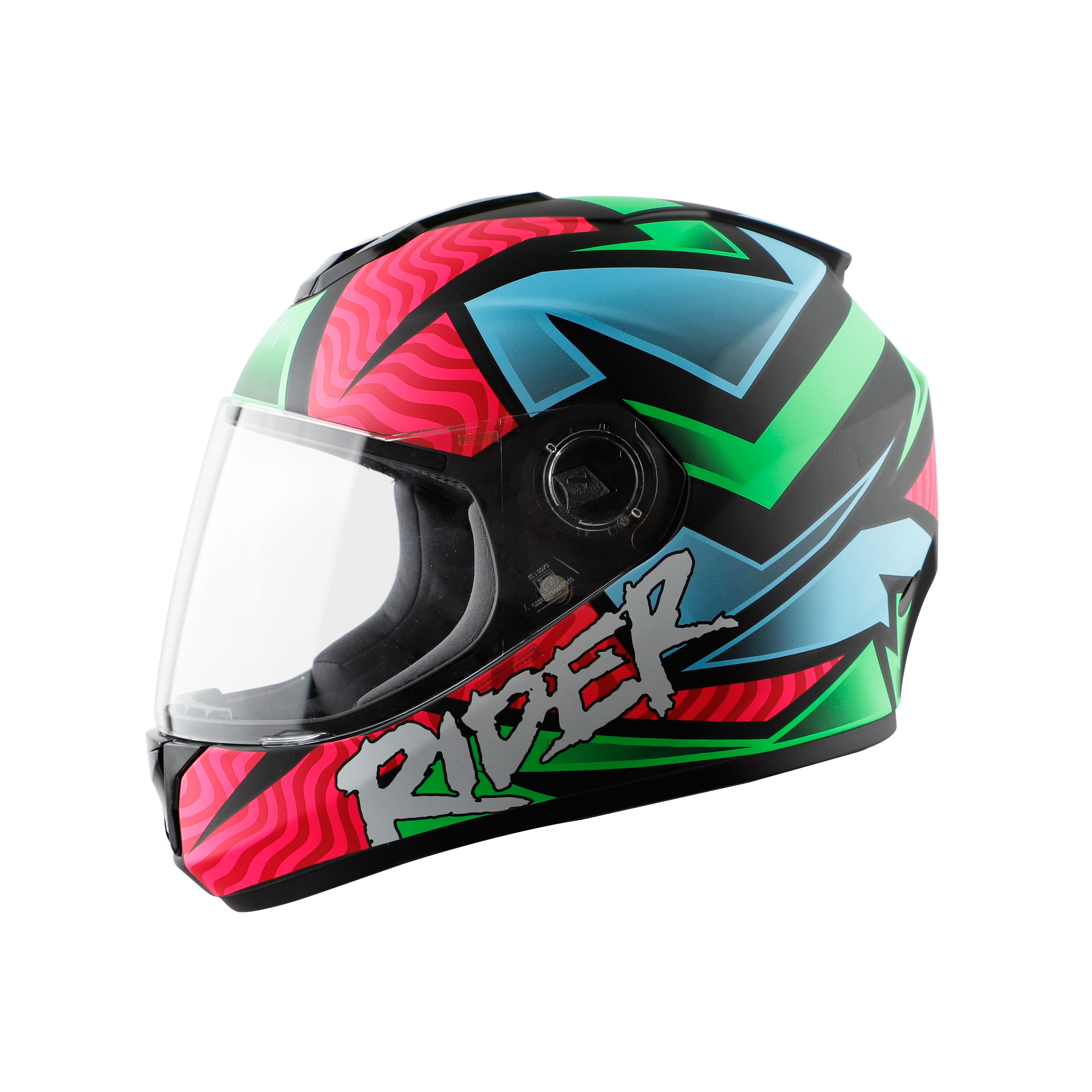 SBH-11 ZOOM RIDER GLOSSY PINK WITH GREEN