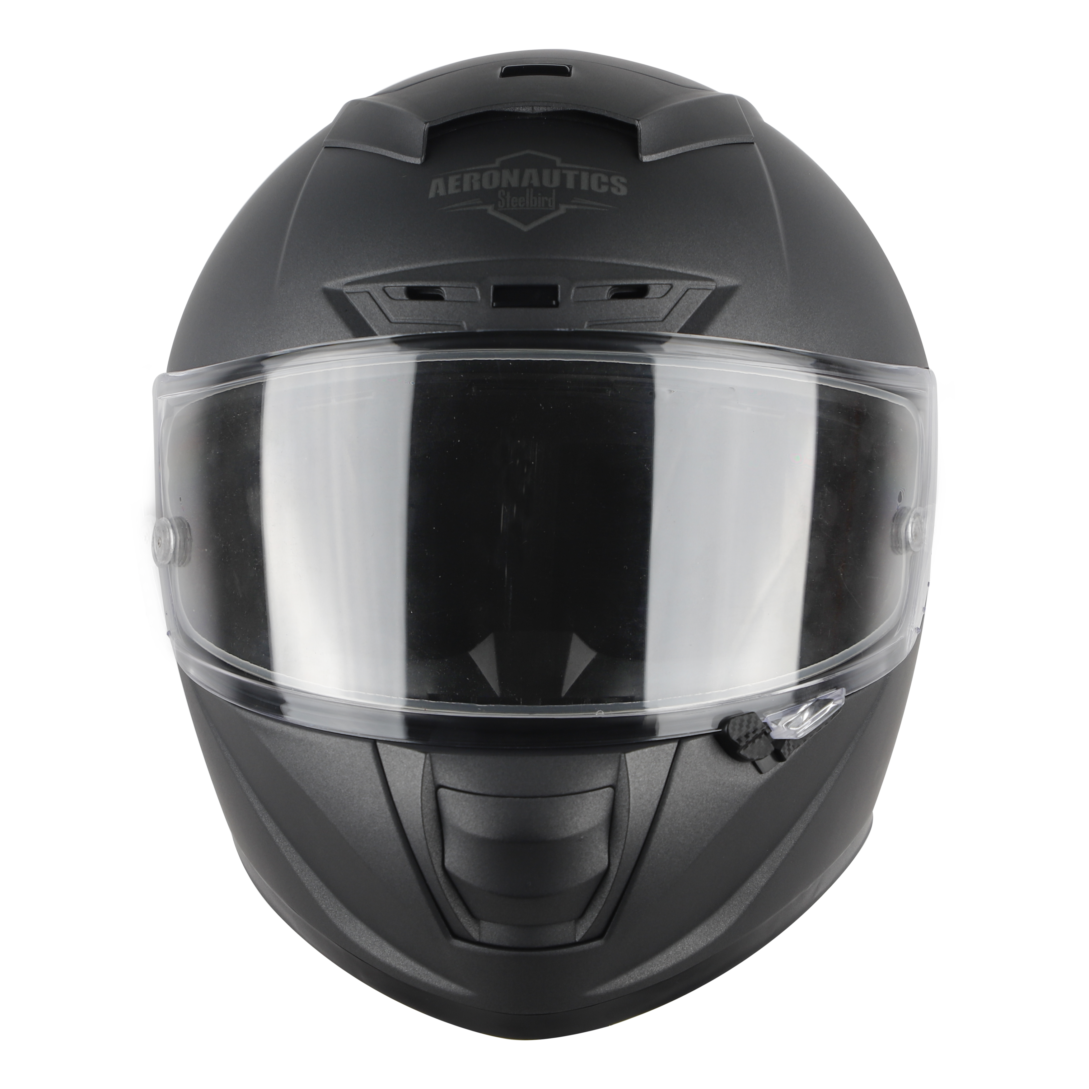 SA-5 DOT MAT AXIS GREY WITH CLEAR ANTI-FOG SHIELD VISOR