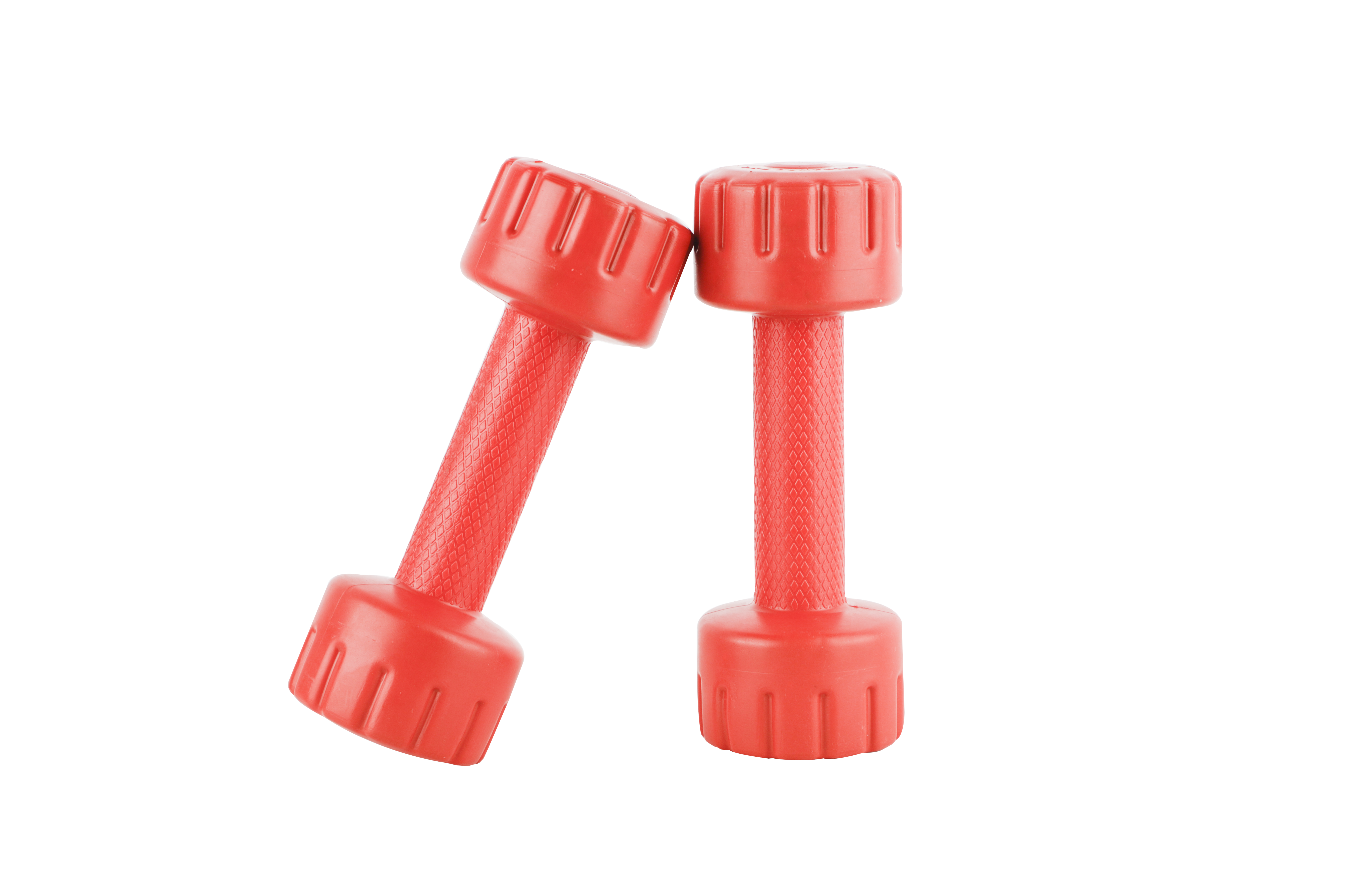 Steelbird Home Gym Set Anti Slip PVC Dumbbells Weights For Men & Women (Red)