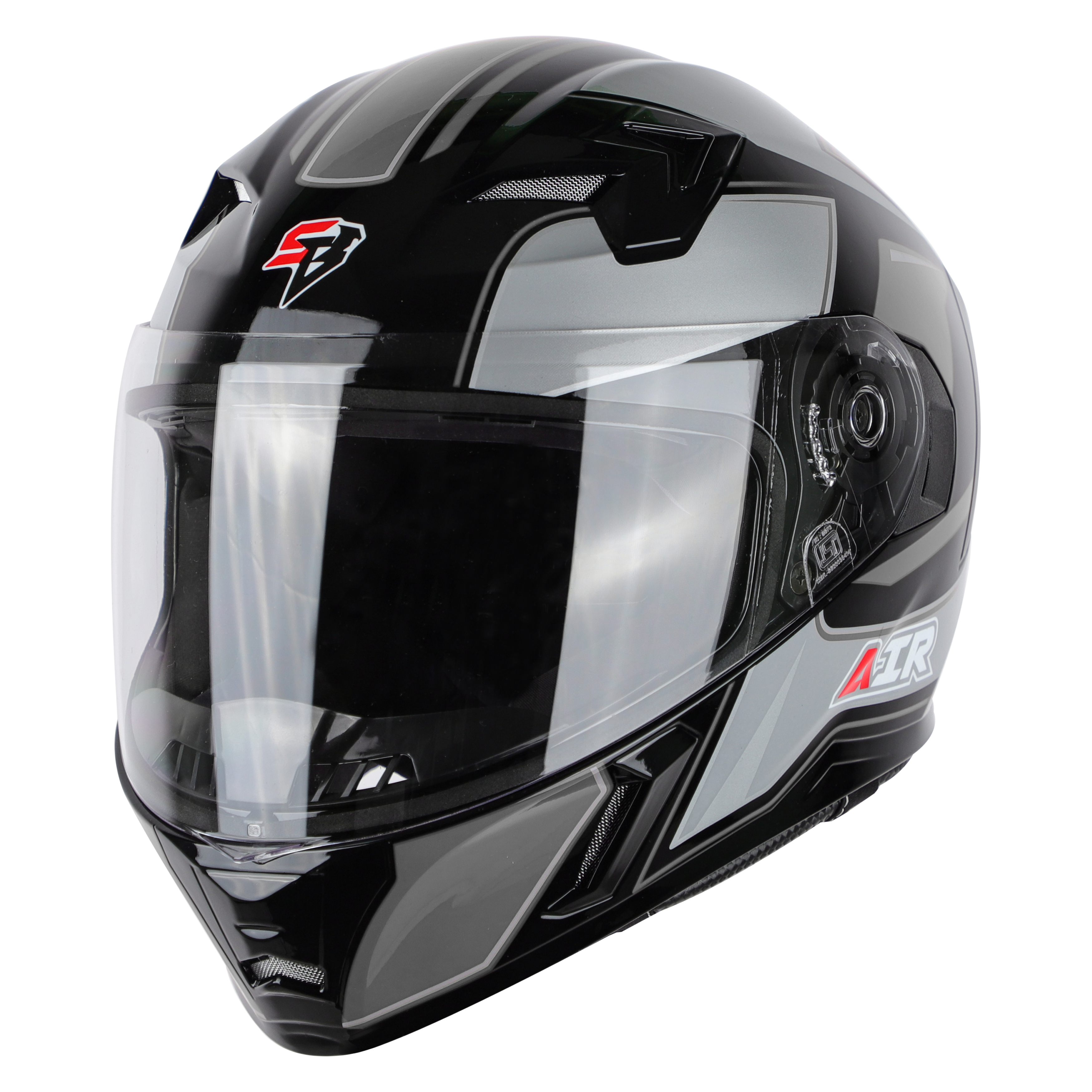 SBA-21 AIR CARBON GLOSSY BLACK WITH GREY