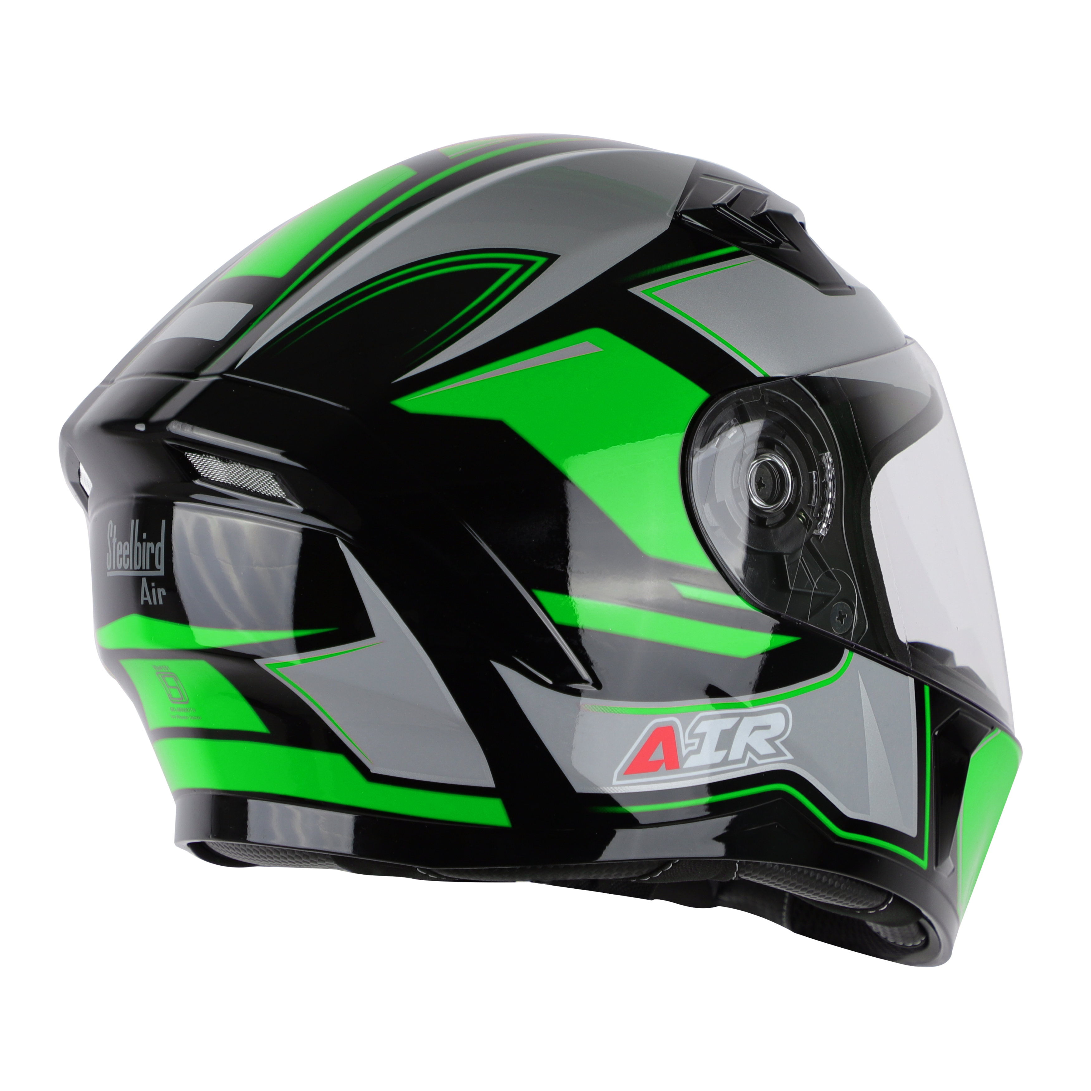 SBA-21 AIR CARBON GLOSSY BLACK WITH GREEN