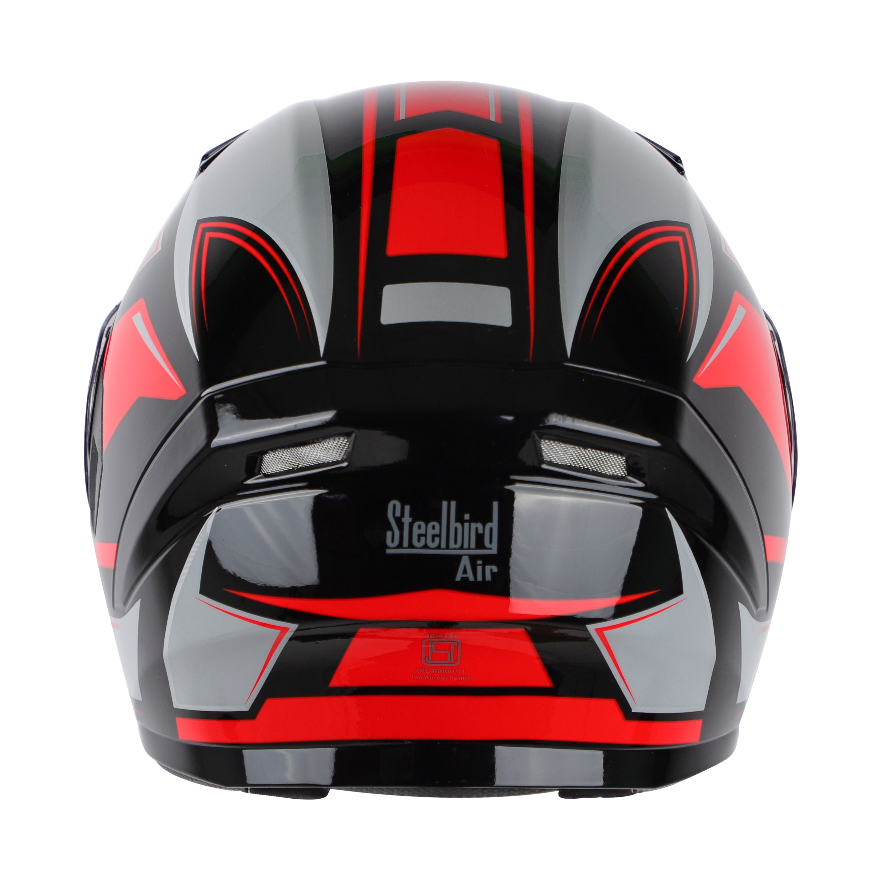SBA-21 AIR CARBON GLOSSY BLACK WITH RED