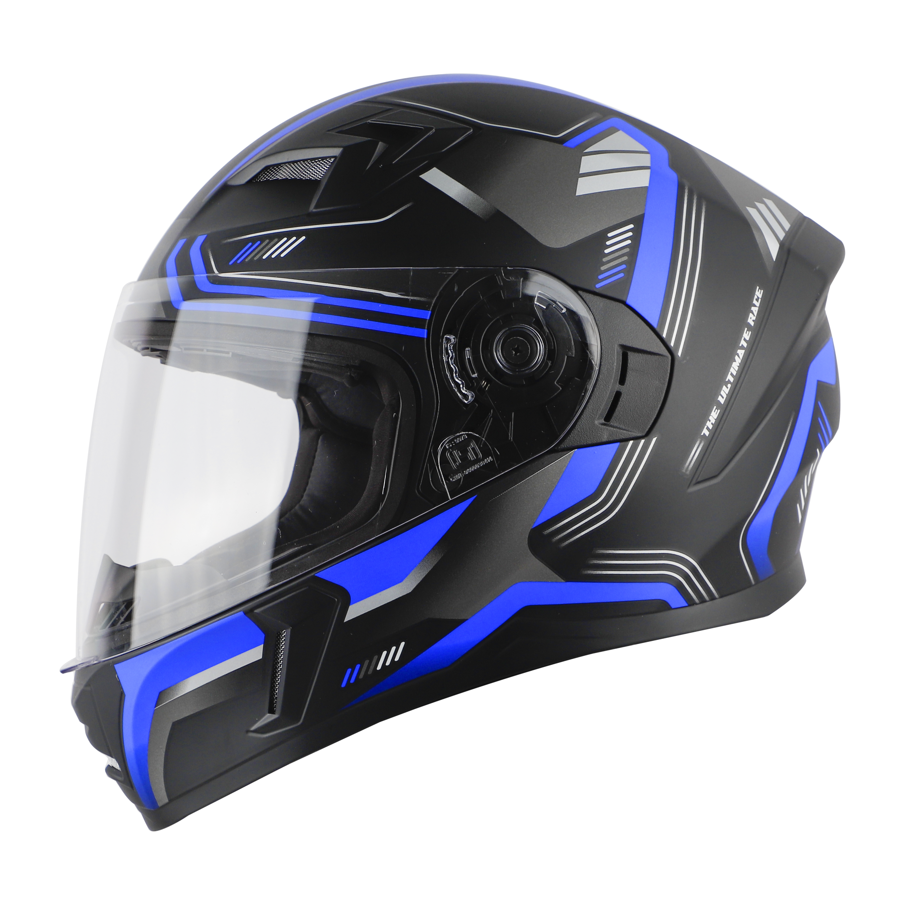 SBA-21 ULTIMATE RACE PREMIUM GLOSSY BLACK WITH BLUE (WITH HIGH-END INTERIOR)