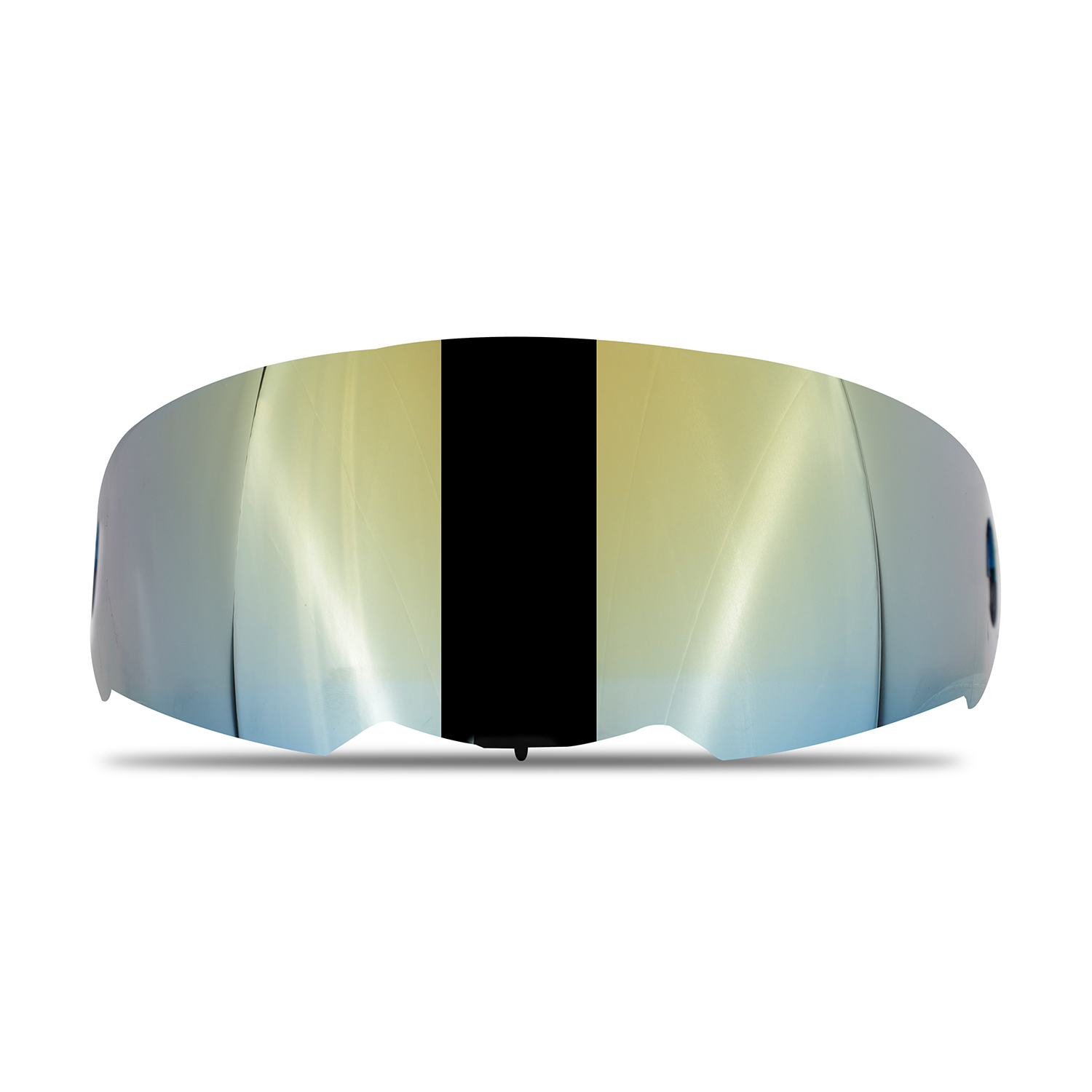 Steelbird Helmet Visor Compatible For All SBA-1 Model Helmets (Chrome Gold Visor)