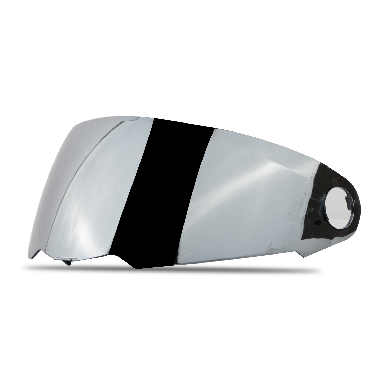 Steelbird Helmet Visor Compatible For All SBA-1 Model Helmets (Chrome Silver Visor)