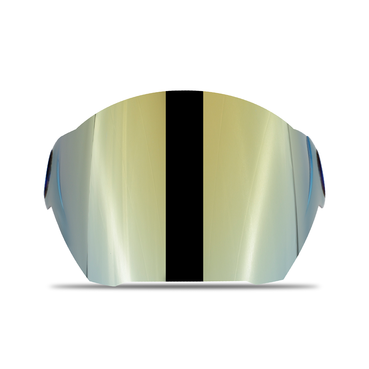 Steelbird SBA-2 Helmet Visor SBA-2-CHROME-GOLD-VISOR Compatible For All SBA-2 And SBA-3 Model (Chrome Gold Visor)