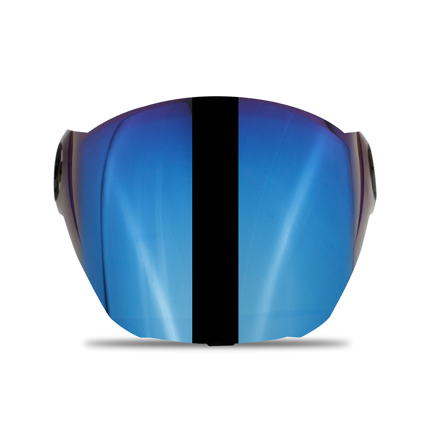Steelbird SBA-2 Helmet Visor CSBA-2-CHROME-BLUE-VISORompatible For All SBA-2 And SBA-3 Model (Chrome Blue Visor)