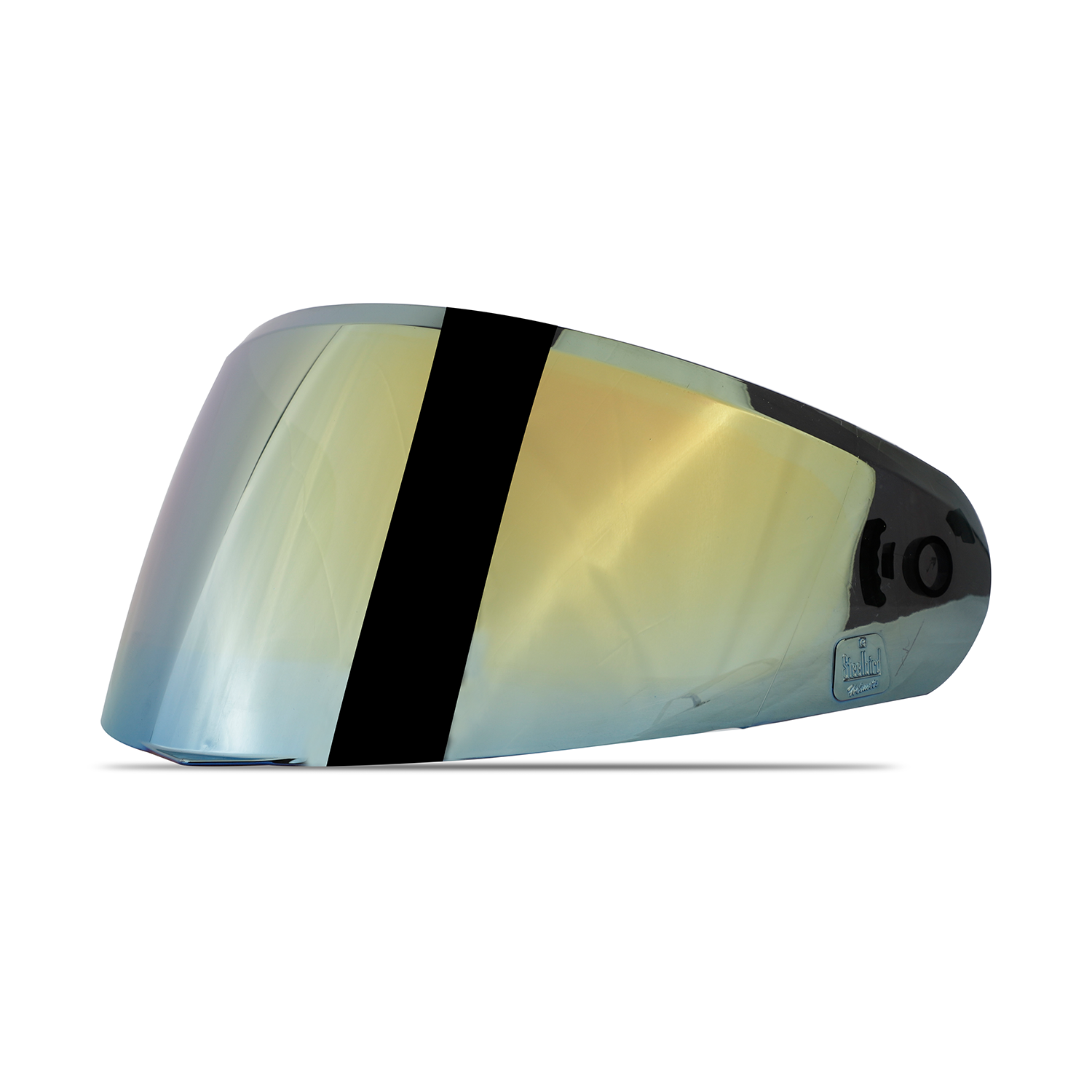 Steelbird SBA-21 Helmet Visor Compatible for All SBA-21 Model Helmets (Chrome Gold Visor)
