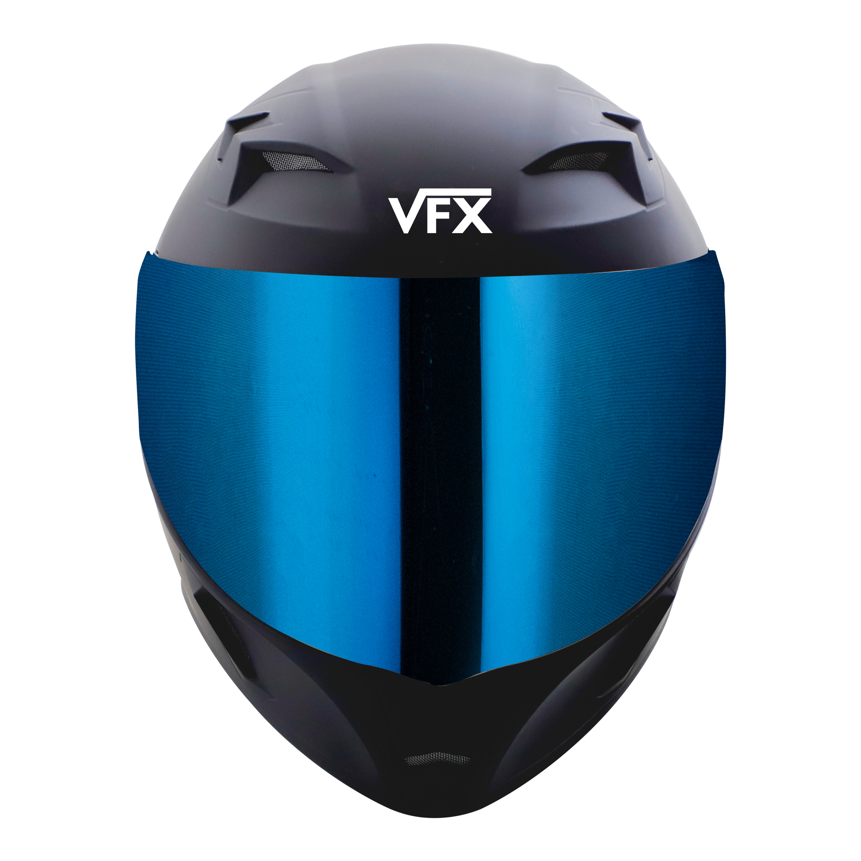 SBA-21 VFX MAT H.GREY ( FITTED WITH CLEAR VISOR EXTRA CHROME BLUE VISOR FREE)
