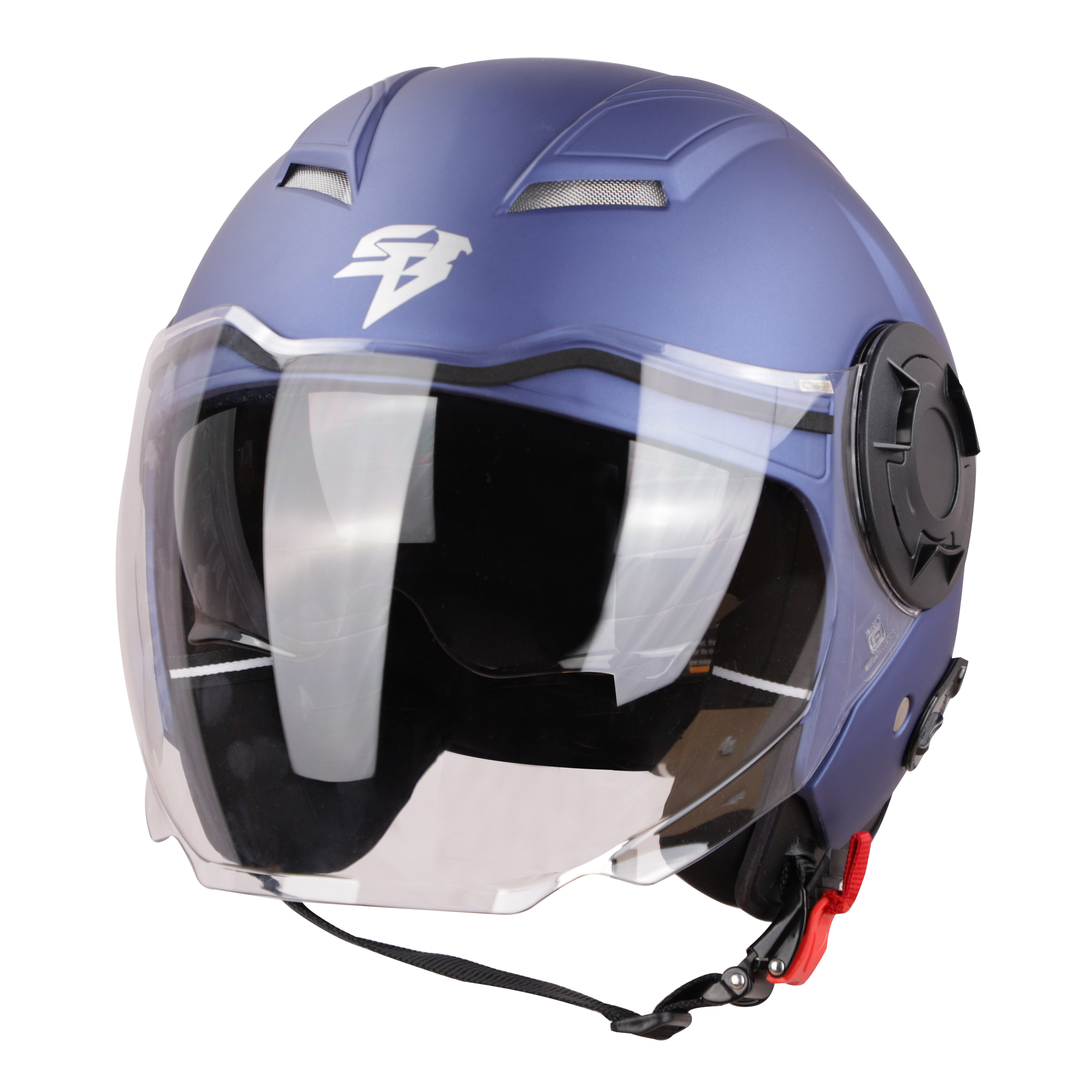 SBH-31 DRX GLOSSY H.BLUE WITH INNER SUN SHIELD