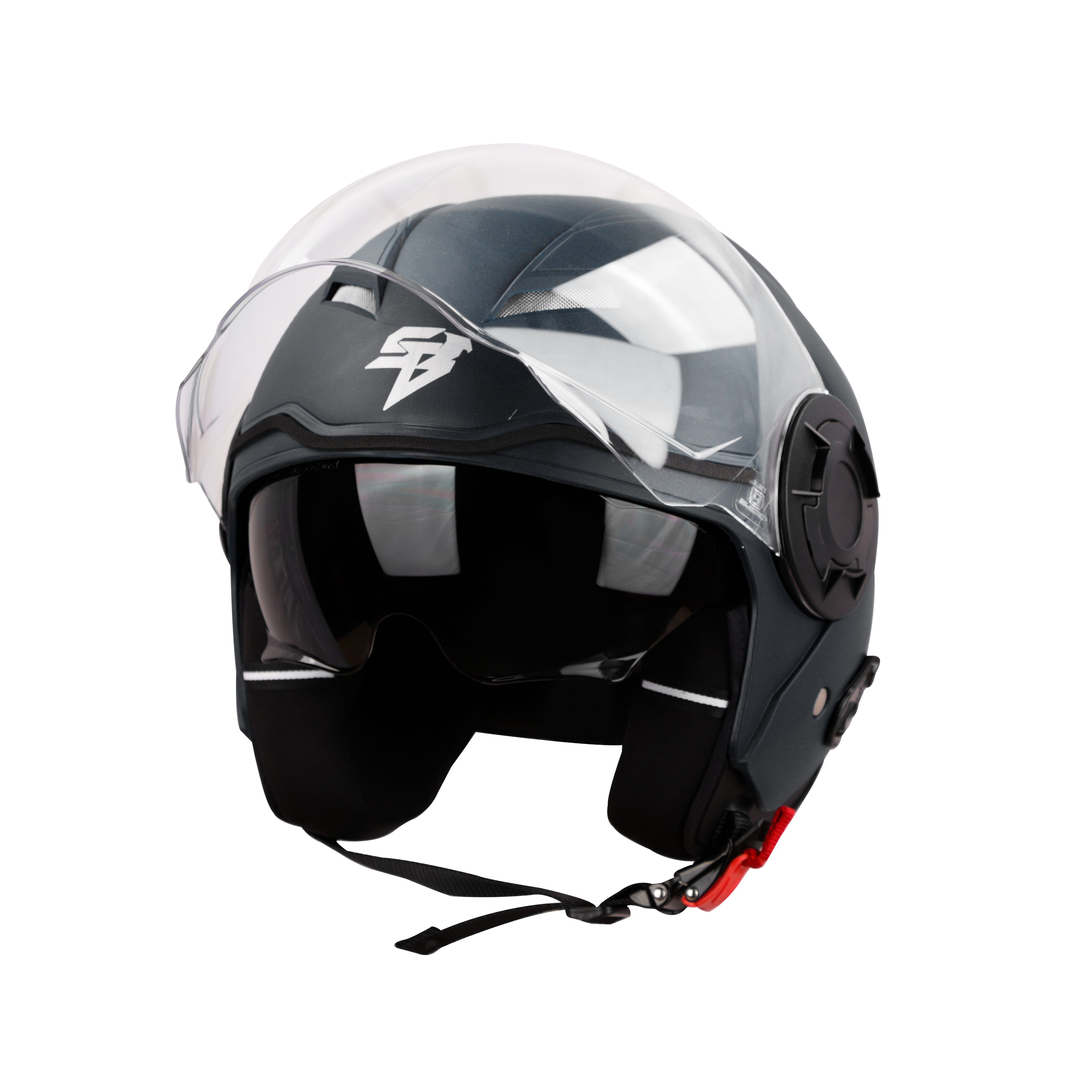 SBH-31 DRX DASHING BLACK WITH INNER SUN SHIELD