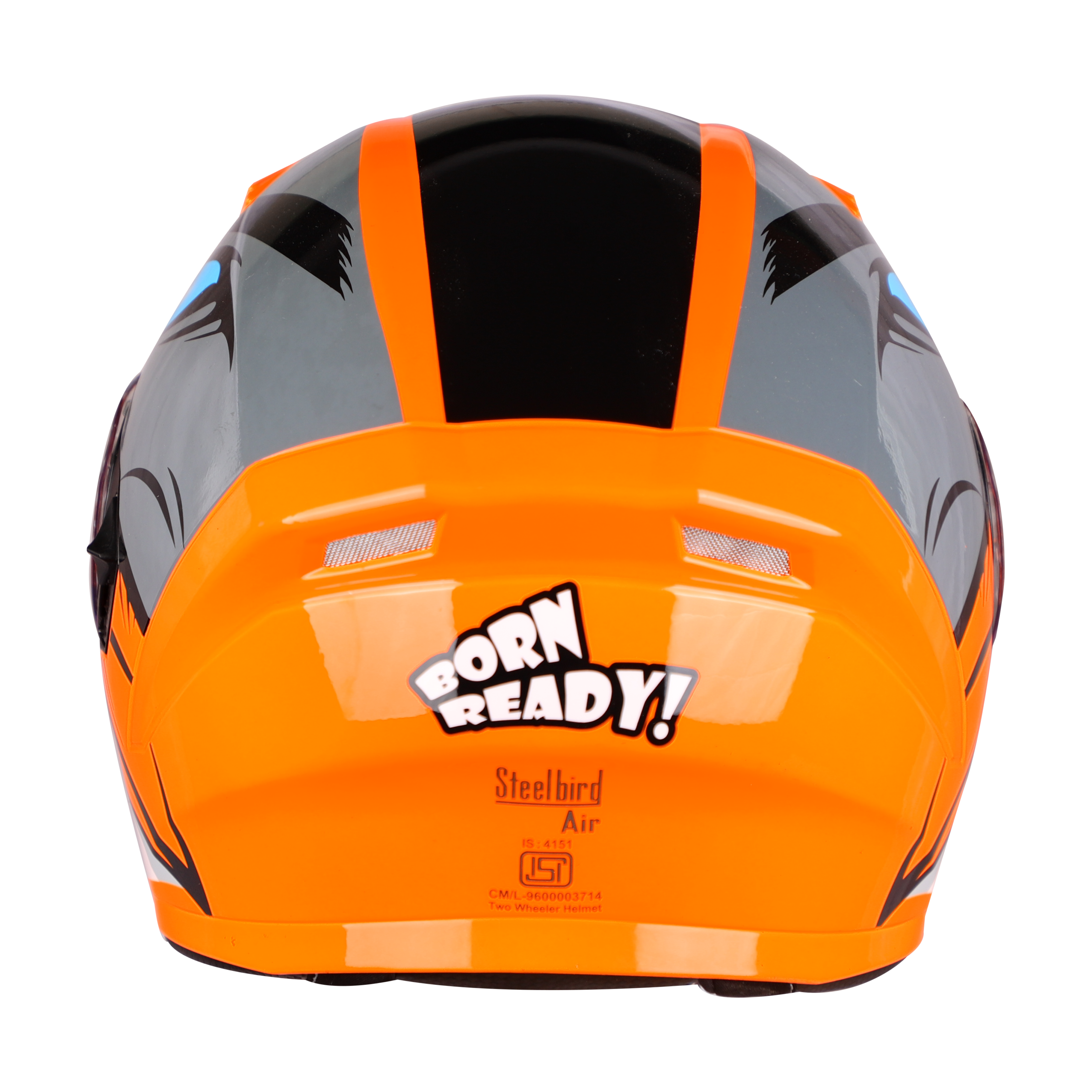 SBA-21 BORN READY GLOSSY FLUO ORANGE WITH HIGH-END INTERIOR (WITH INNER SUN SHIELD)