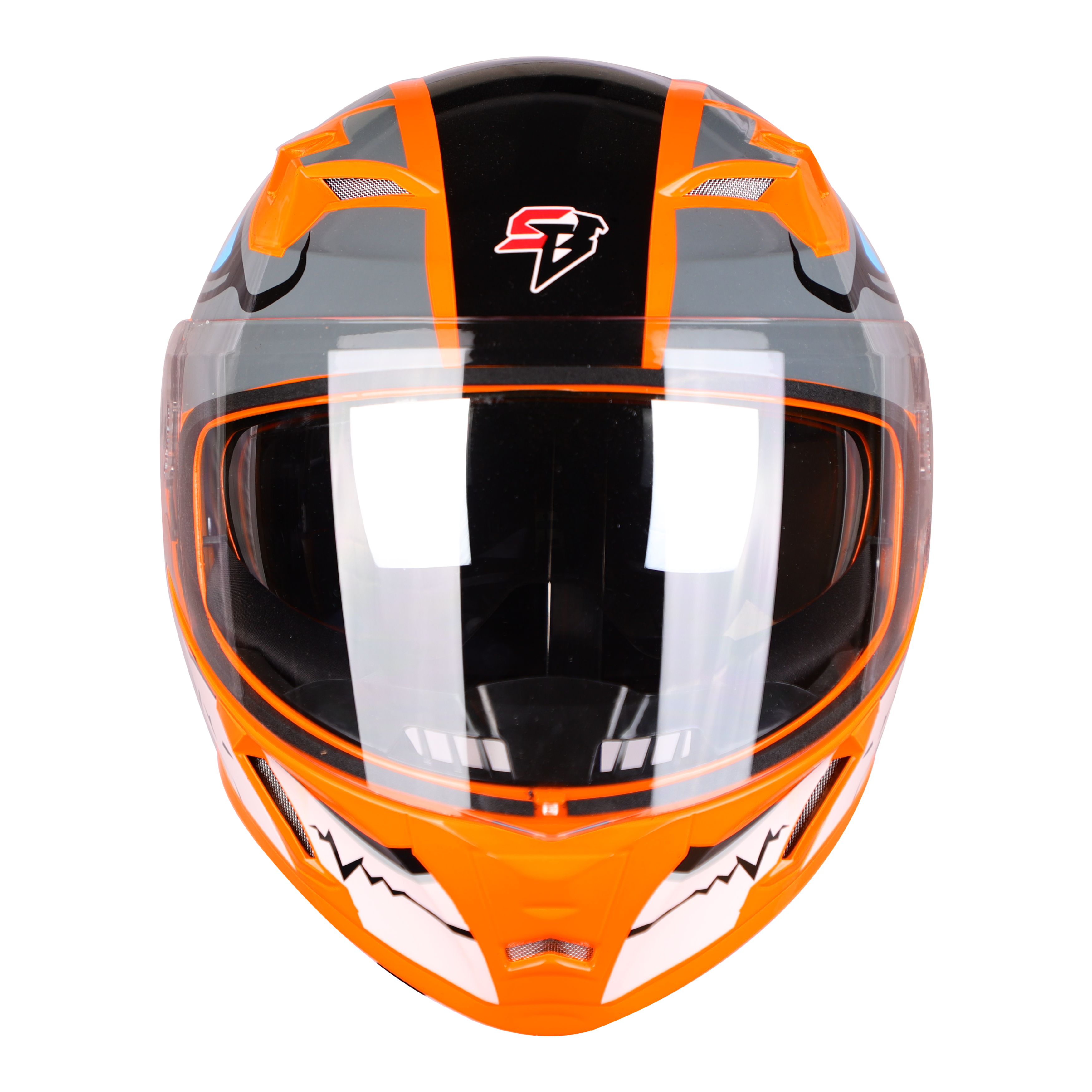 SBA-21 BORN READY GLOSSY FLUO ORANGE WITH HIGH-END INTERIOR (WITH INNER SUN SHIELD)