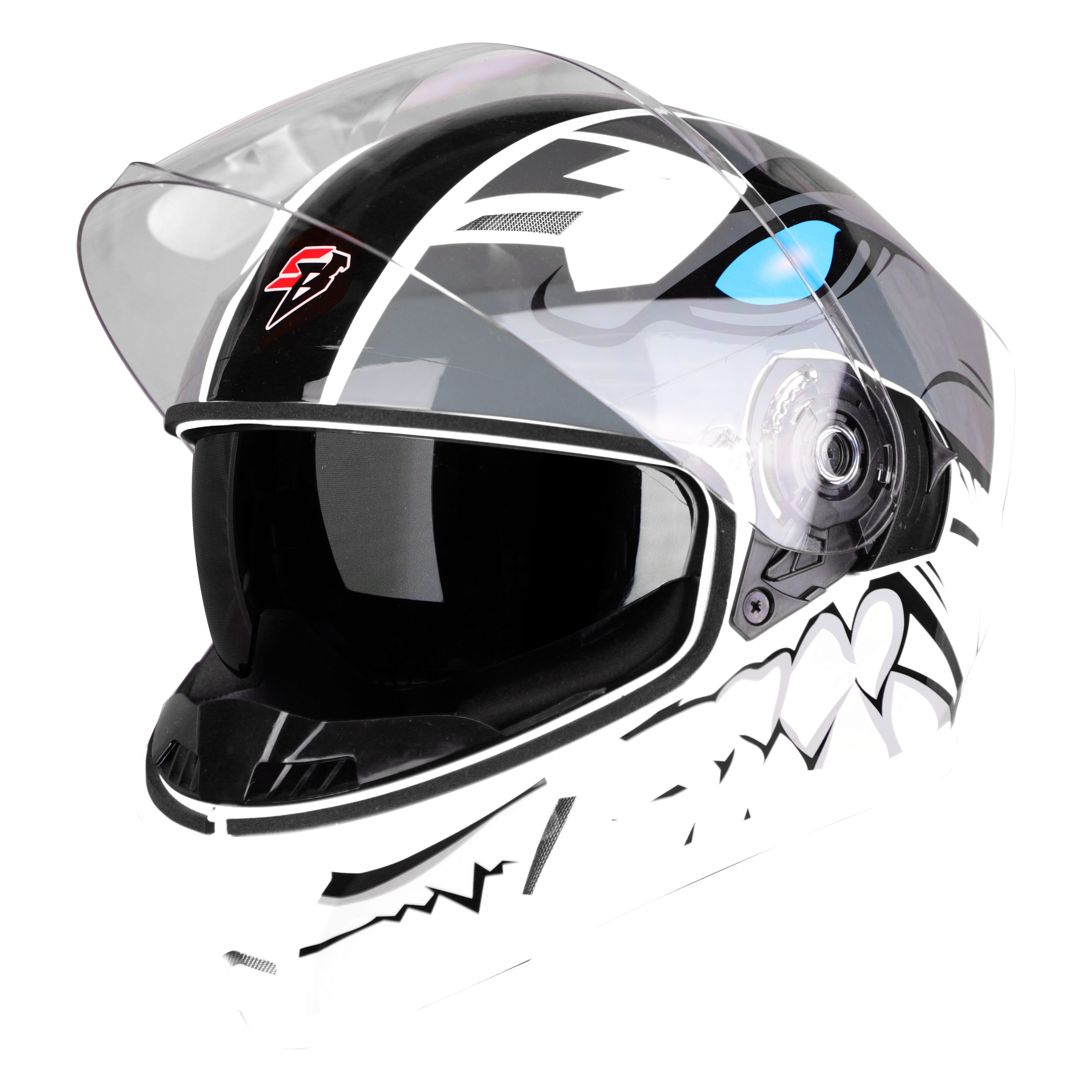 SBA-21 BORN READY GLOSSY WHITE WITH HIGH-END INTERIOR ( WITH INNER SUN SHIELD)