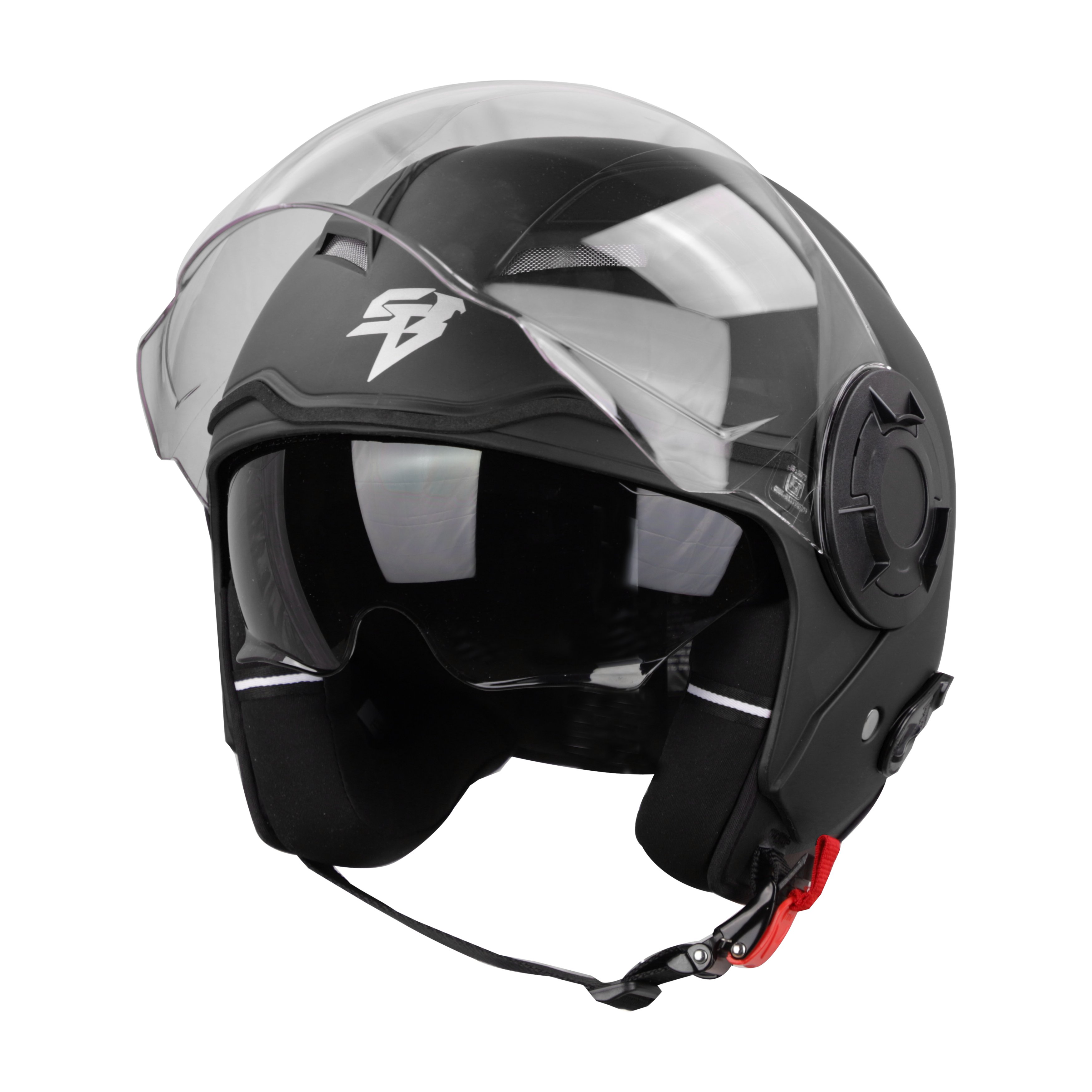 SBH-31 DRX GLOSSY BLACK WITH INNER SUN SHIELD