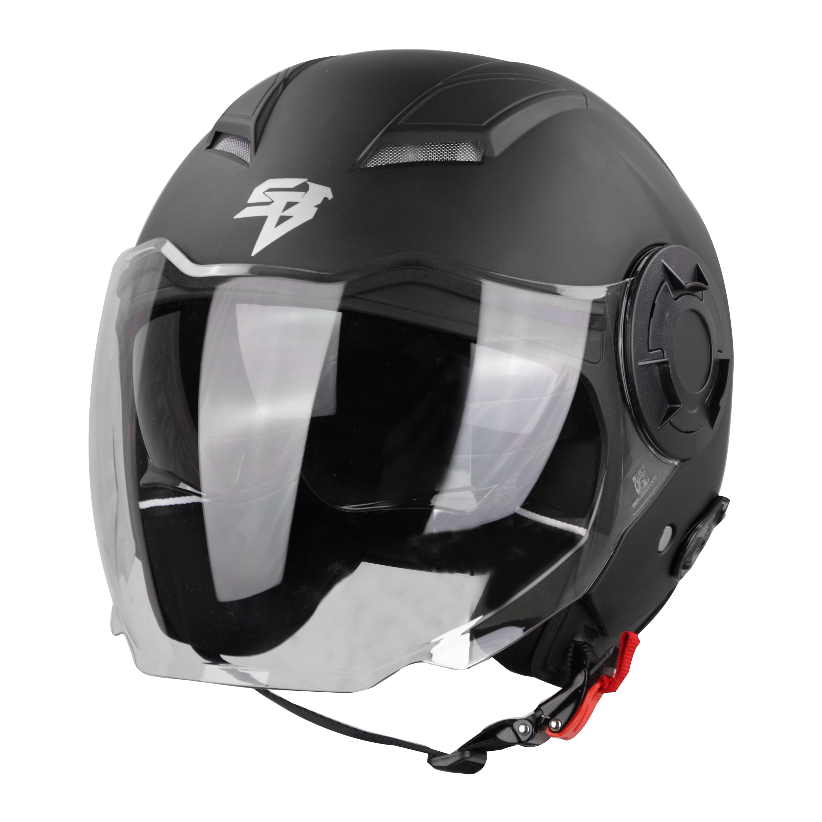 SBH-31 DRX GLOSSY BLACK WITH INNER SUN SHIELD