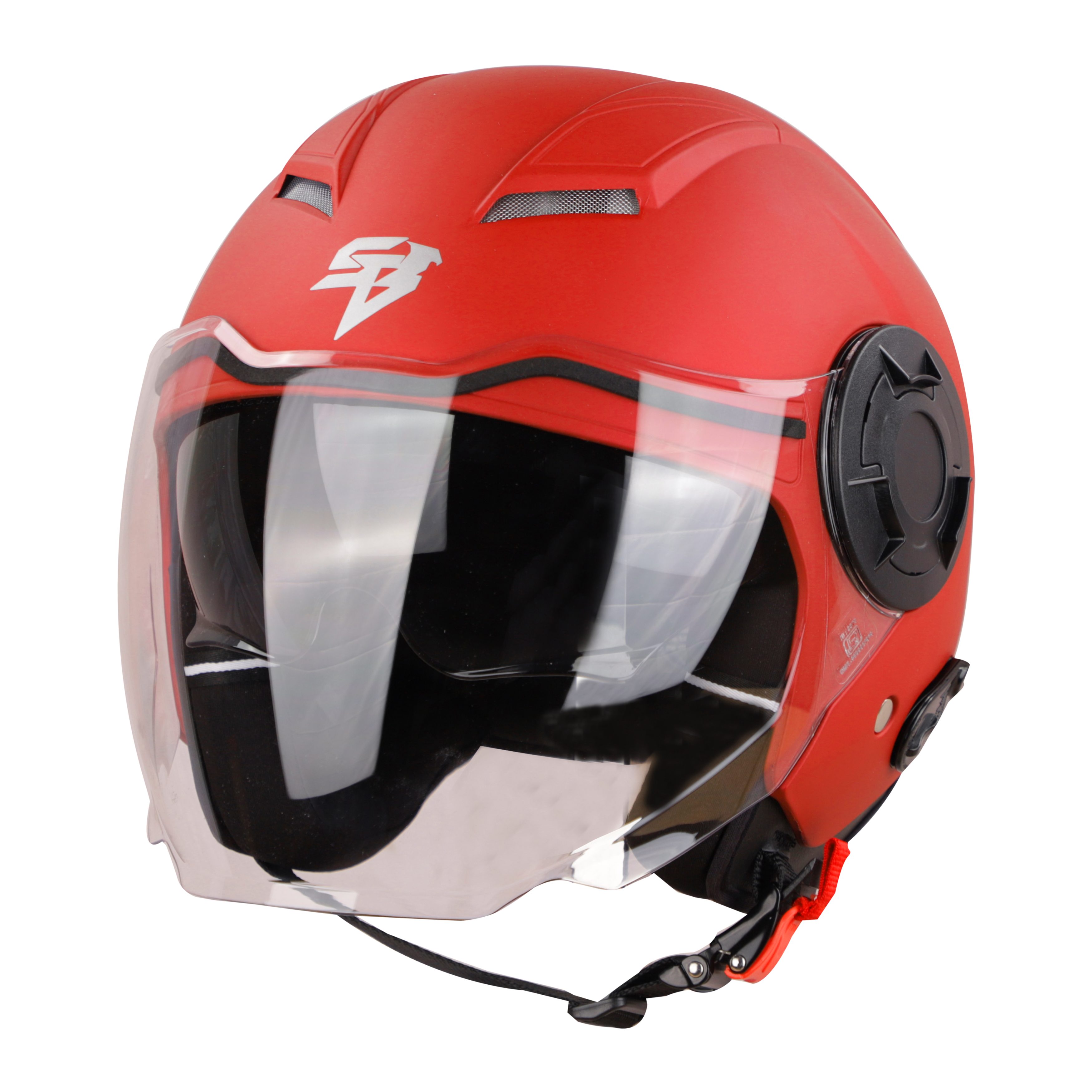 SBH-31 DRX GLOSSY SPORTS RED WITH INNER SUN SHIELD