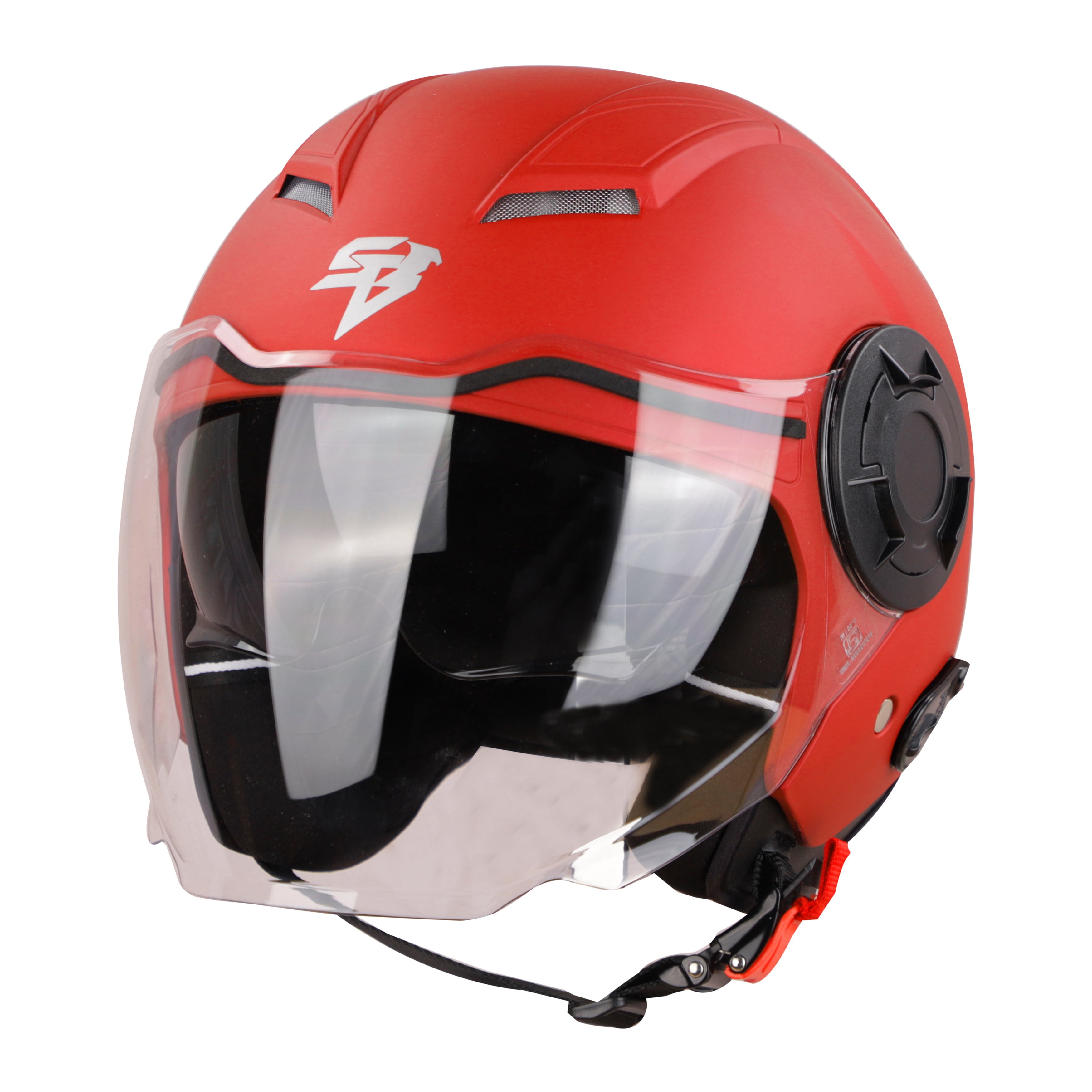 SBH-31 DRX MAT SPORTS RED WITH INNER SUN SHIELD