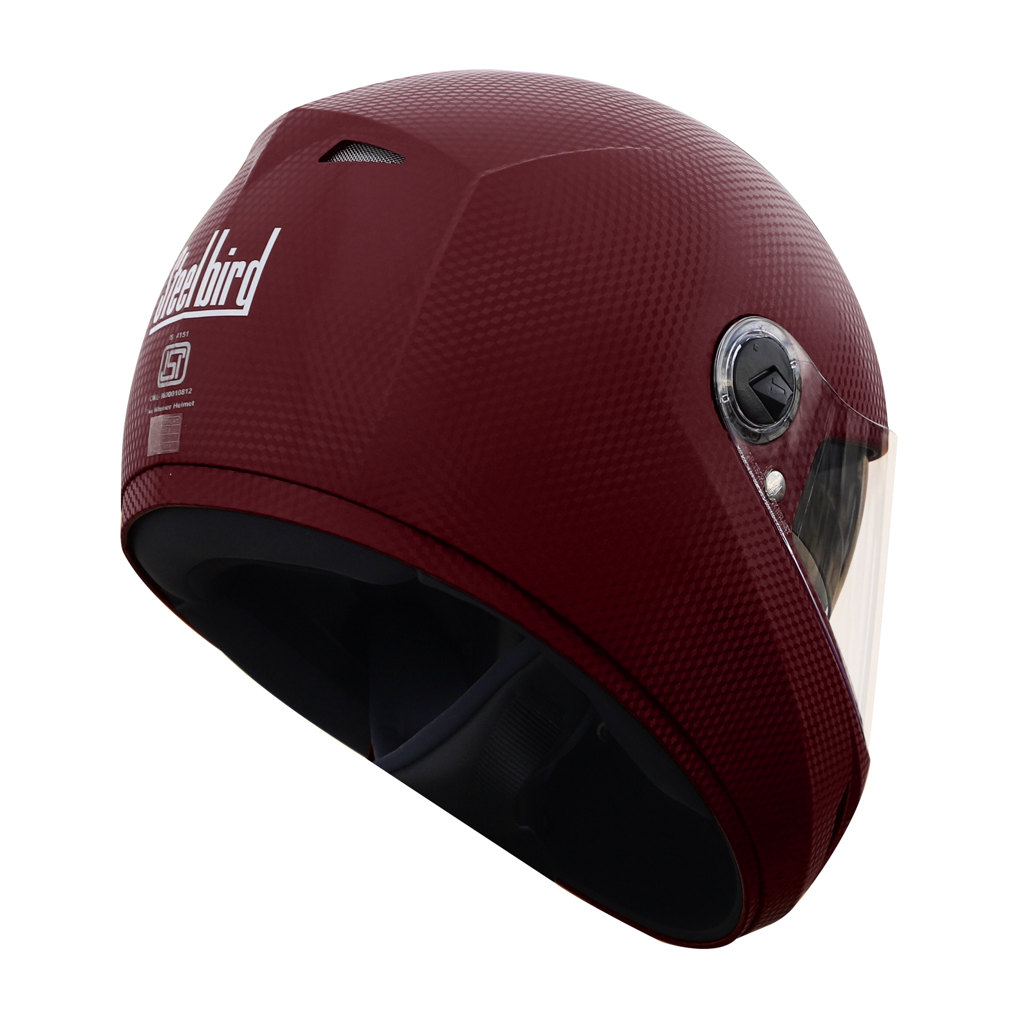 SB-39 ROX DASHING MAROON WITH SUN SHIELD