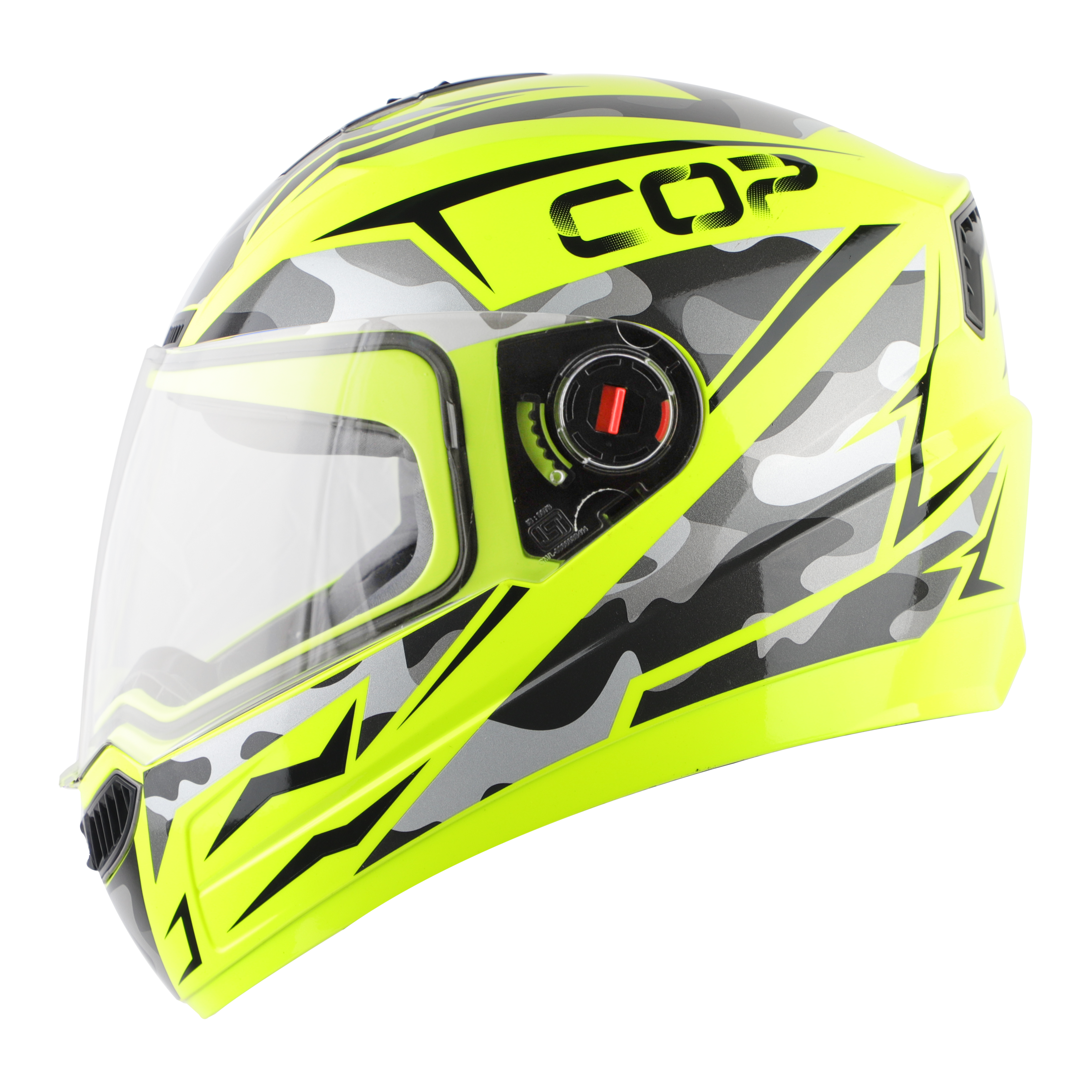 SBA-1 COP GLOSSY FLUO NEON WITH GREY