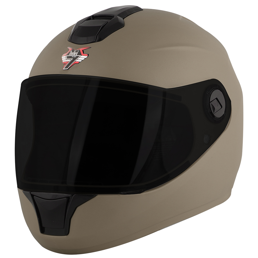 Steelbird SBH-11 7Wings ISI Certified Full Face Helmet For Men And Women (Dashing Desert Storm)