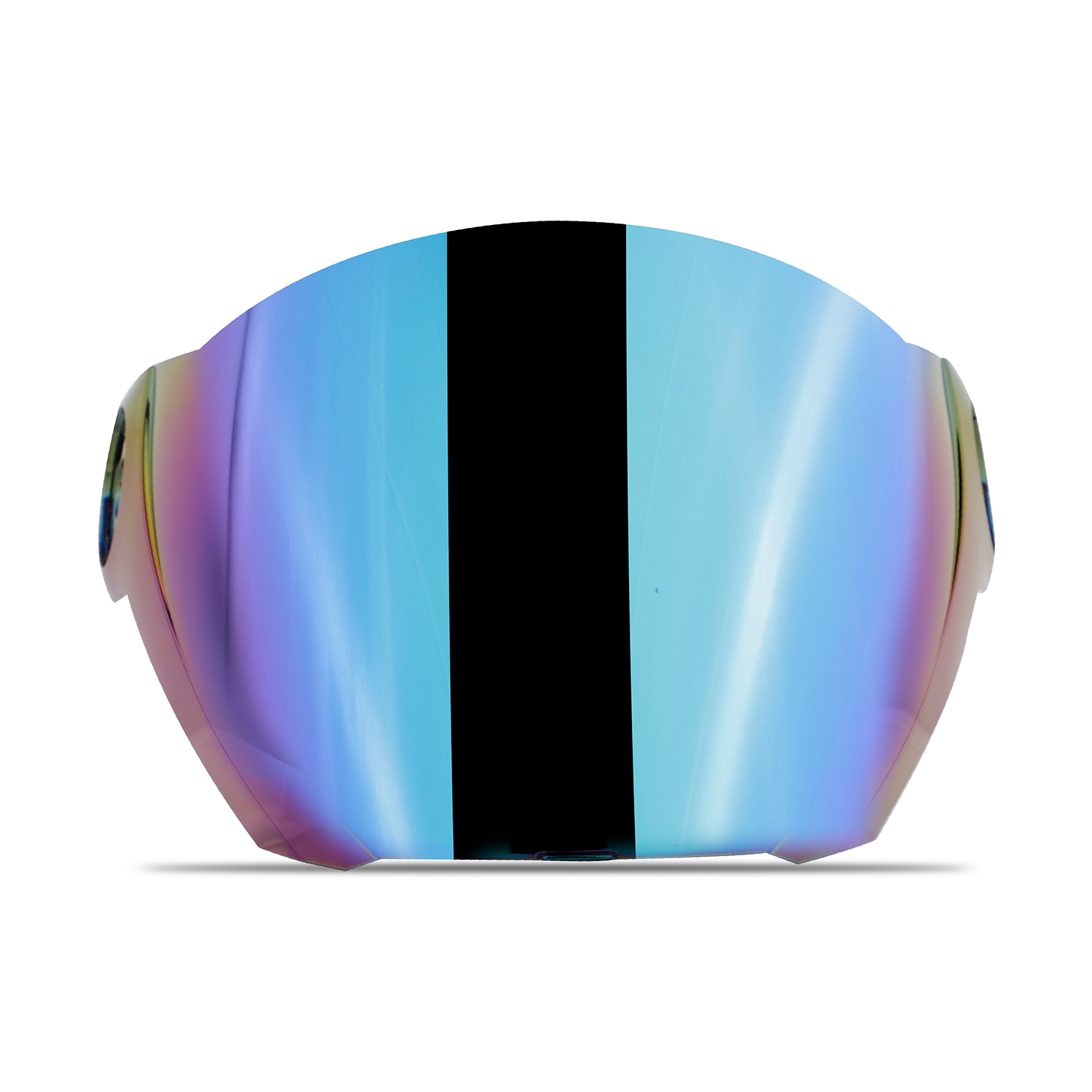 SBA-2 Rainbow Chrome Visor