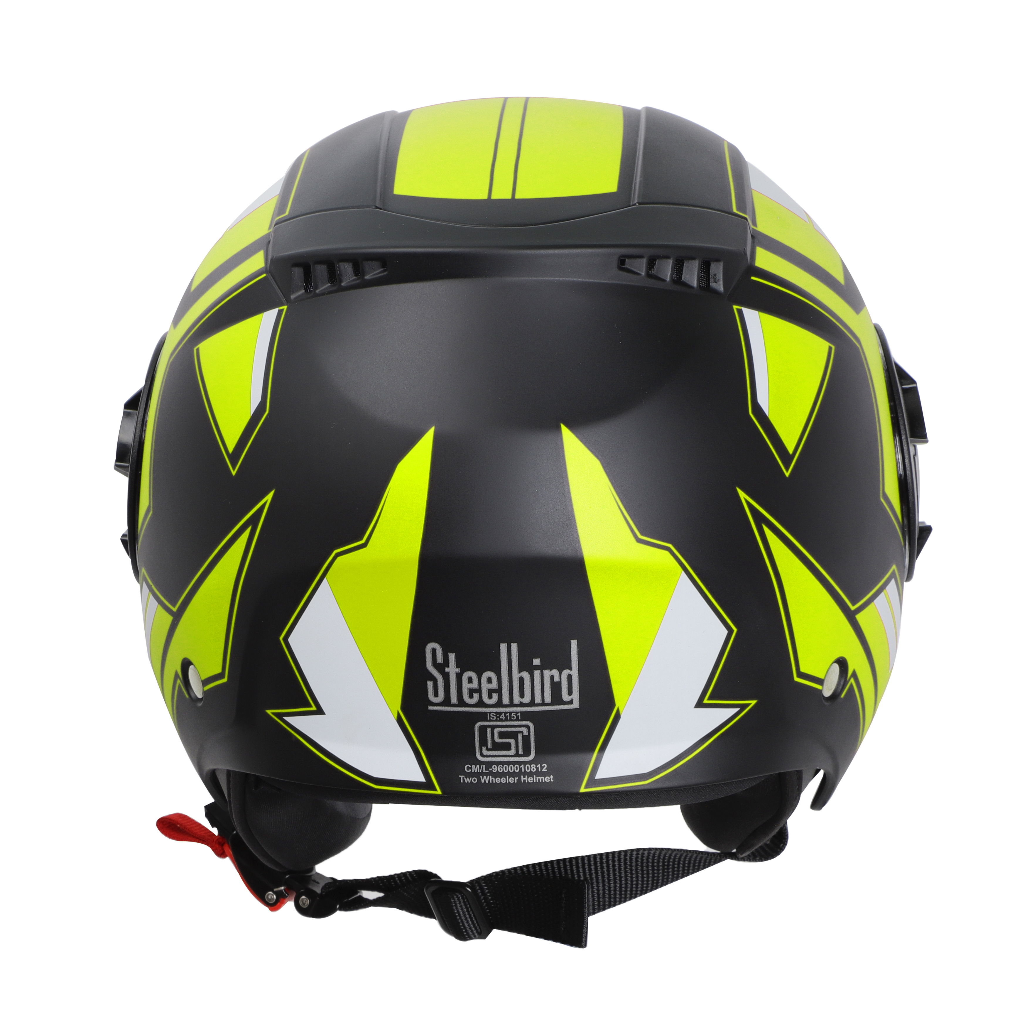 SBH-31 DRX PACE GLOSSY BLACK WITH NEON (WITH INNER SUN SHIELD)