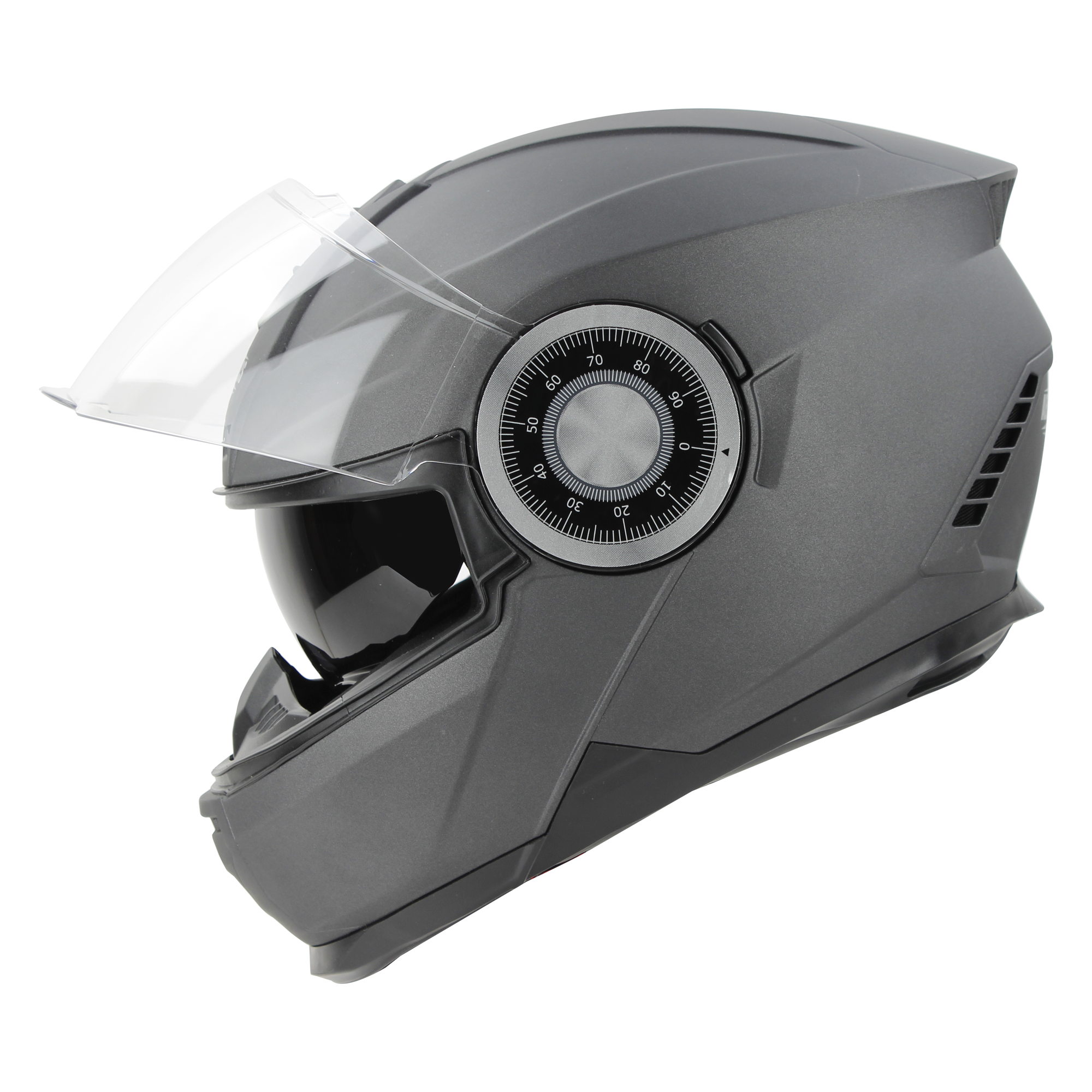 SBH-40 MAT AXIS GREY WITH INNER SUN SHIELD AND MEDIUM-END INTERIOR