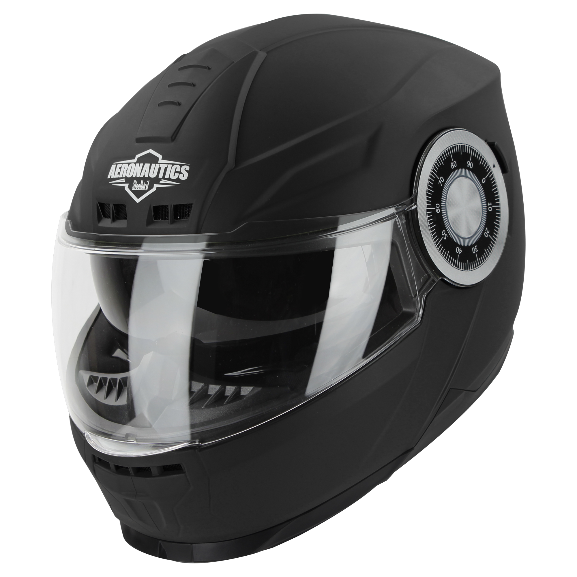 SBH-40 MAT BLACK WITH INNER SUN SHIELD AND MEDIUM-END INTERIOR