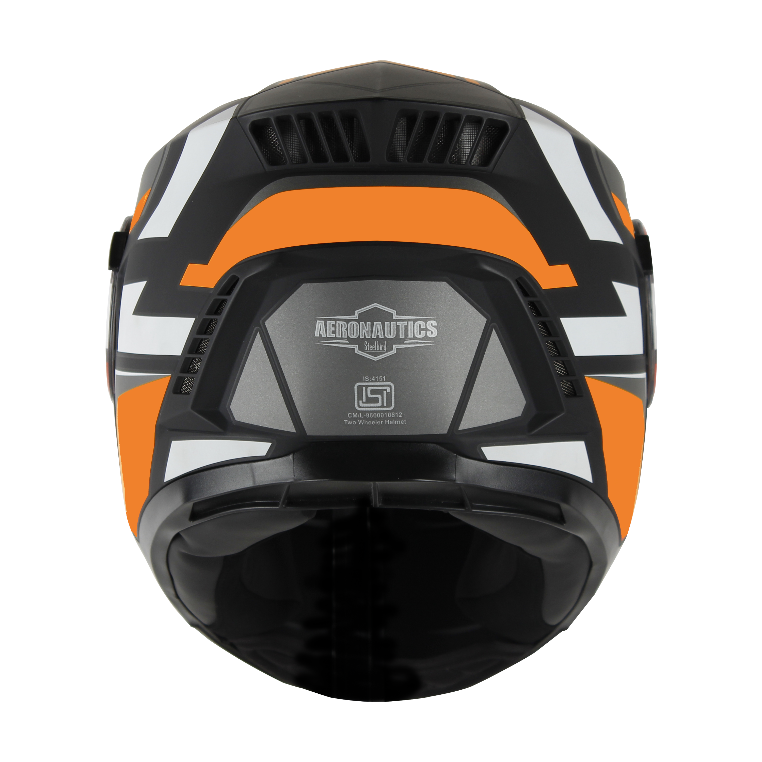 SBH-40 SPEED GLOSSY BLACK WITH ORANGE (INNER SUN SHIED AND HIGH-END INTERIOR)