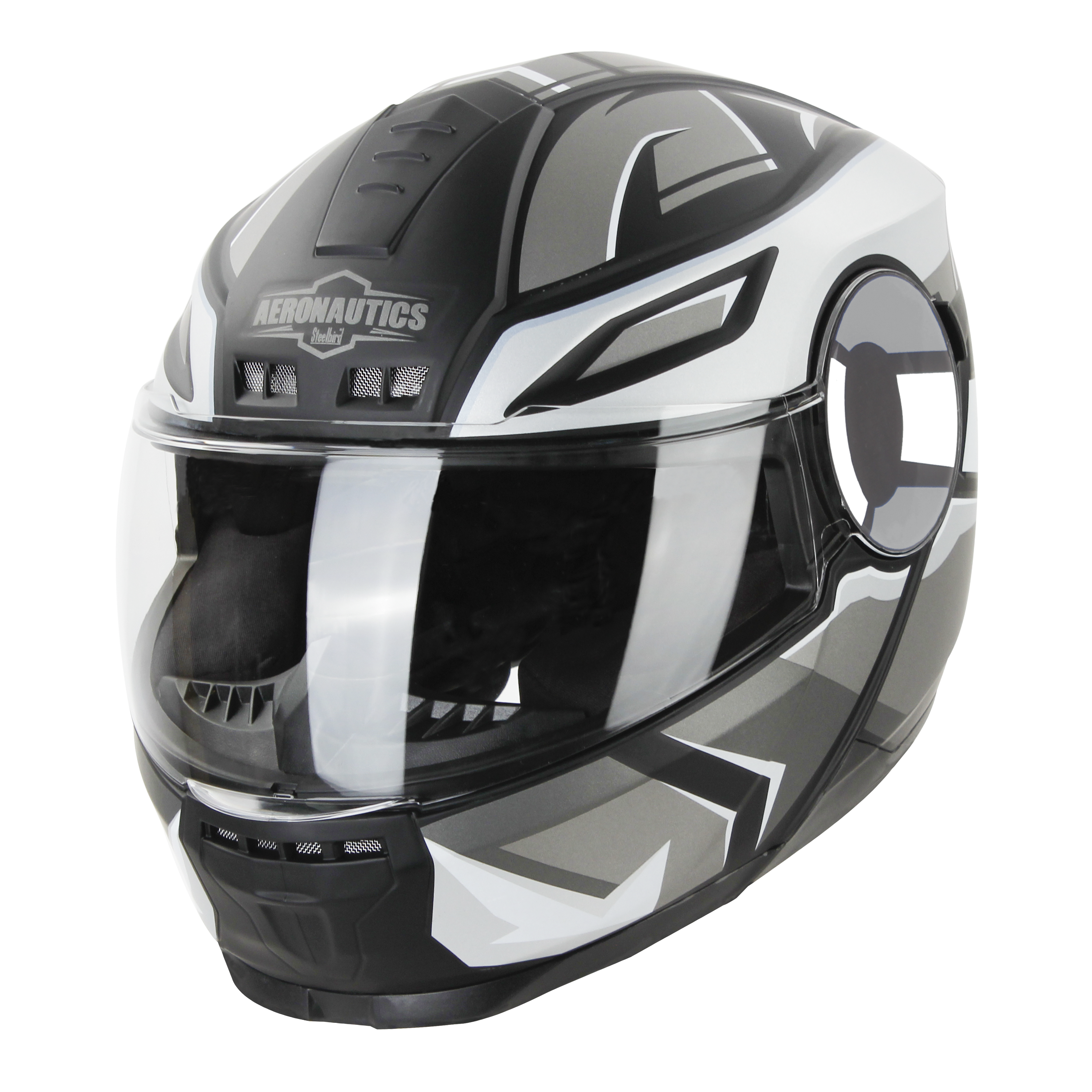 SBH-40 SPEED GLOSSY BLACK WITH SILVER (WITH MEDIUM-END INTERIOR)
