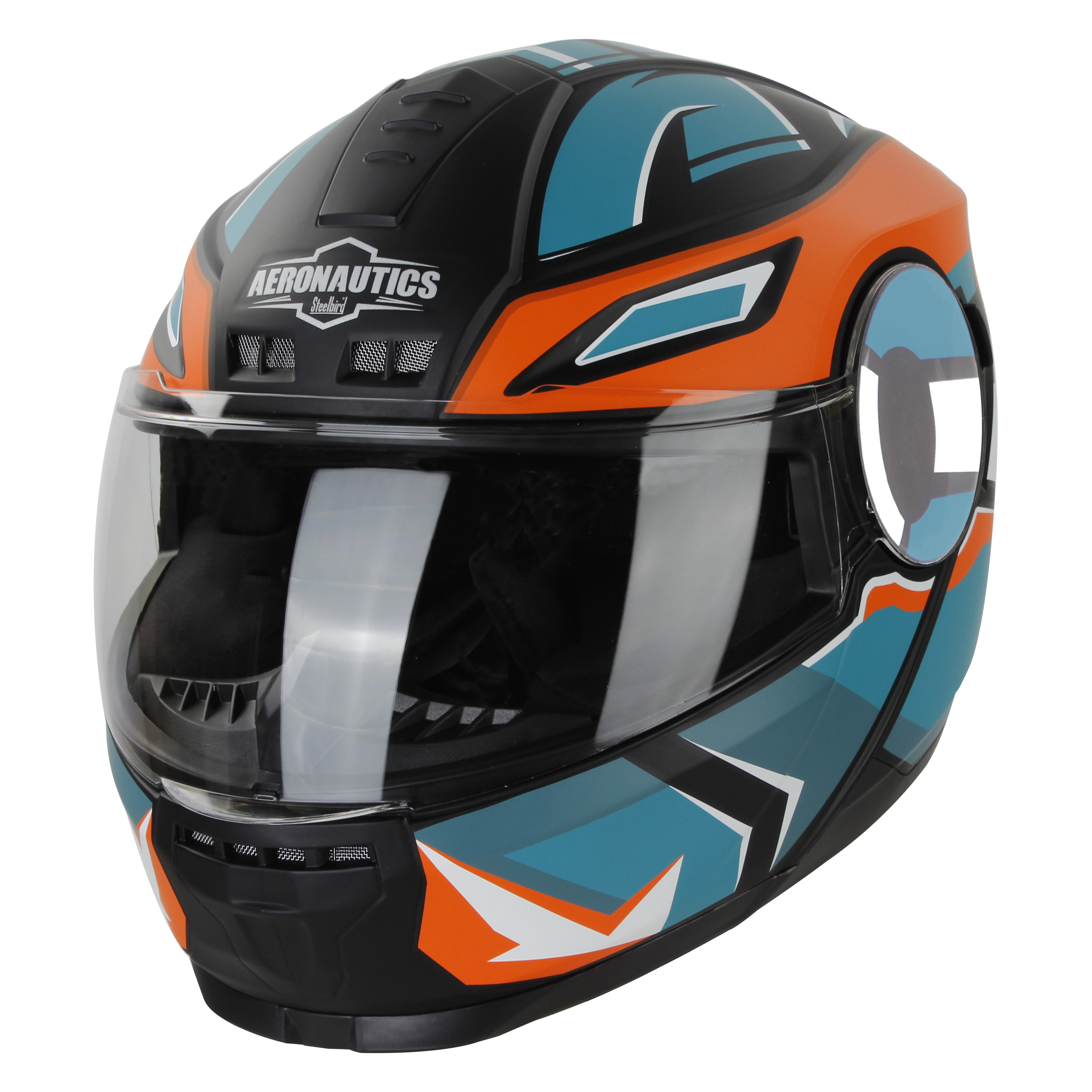 SBH-40 SPEED GLOSSY BLACK WITH TEAL (WITH MEDIUM-END INTERIOR)