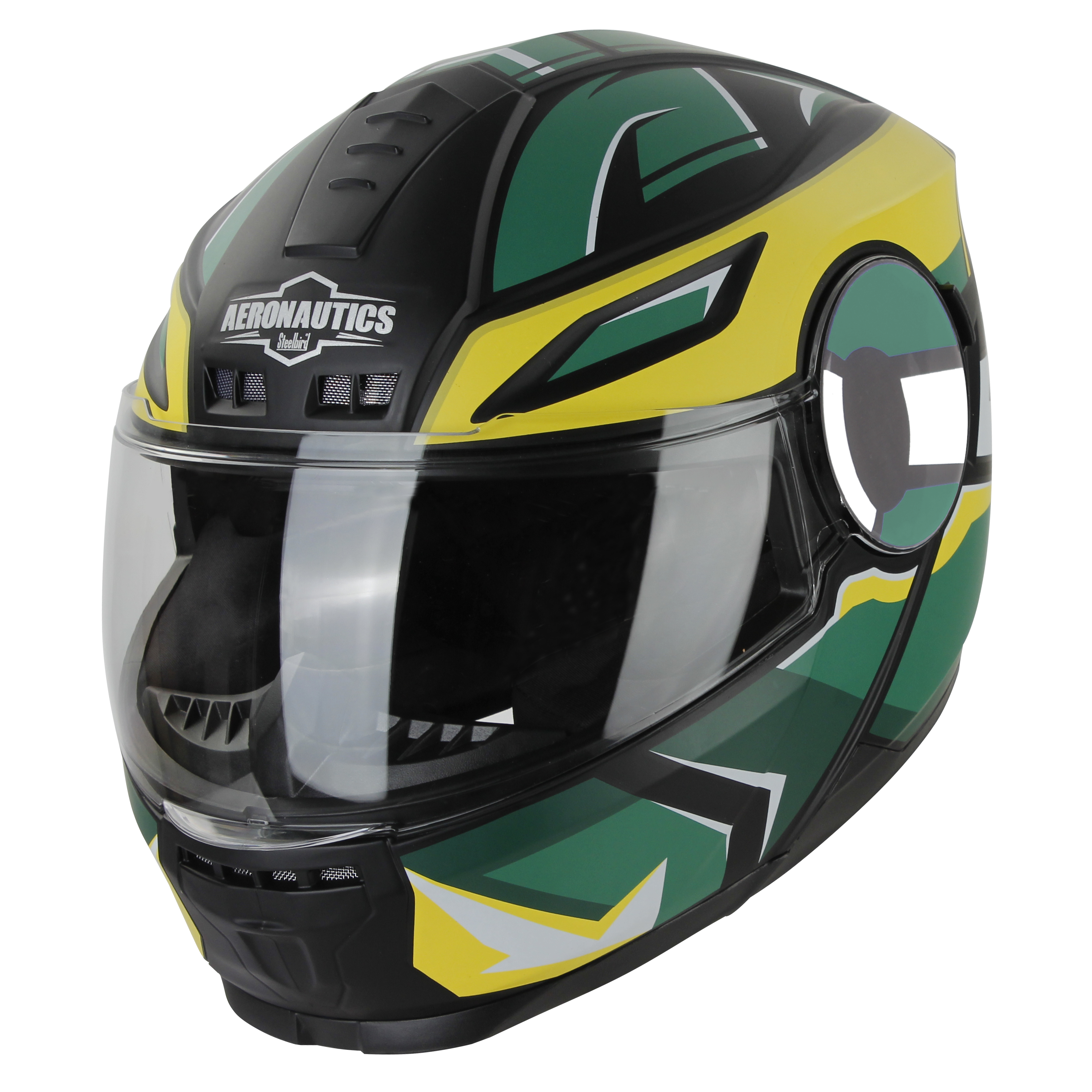 SBH-40 SPEED GLOSSY BLACK WITH D.GREEN (WITH MEDIUM-END INTERIOR)
