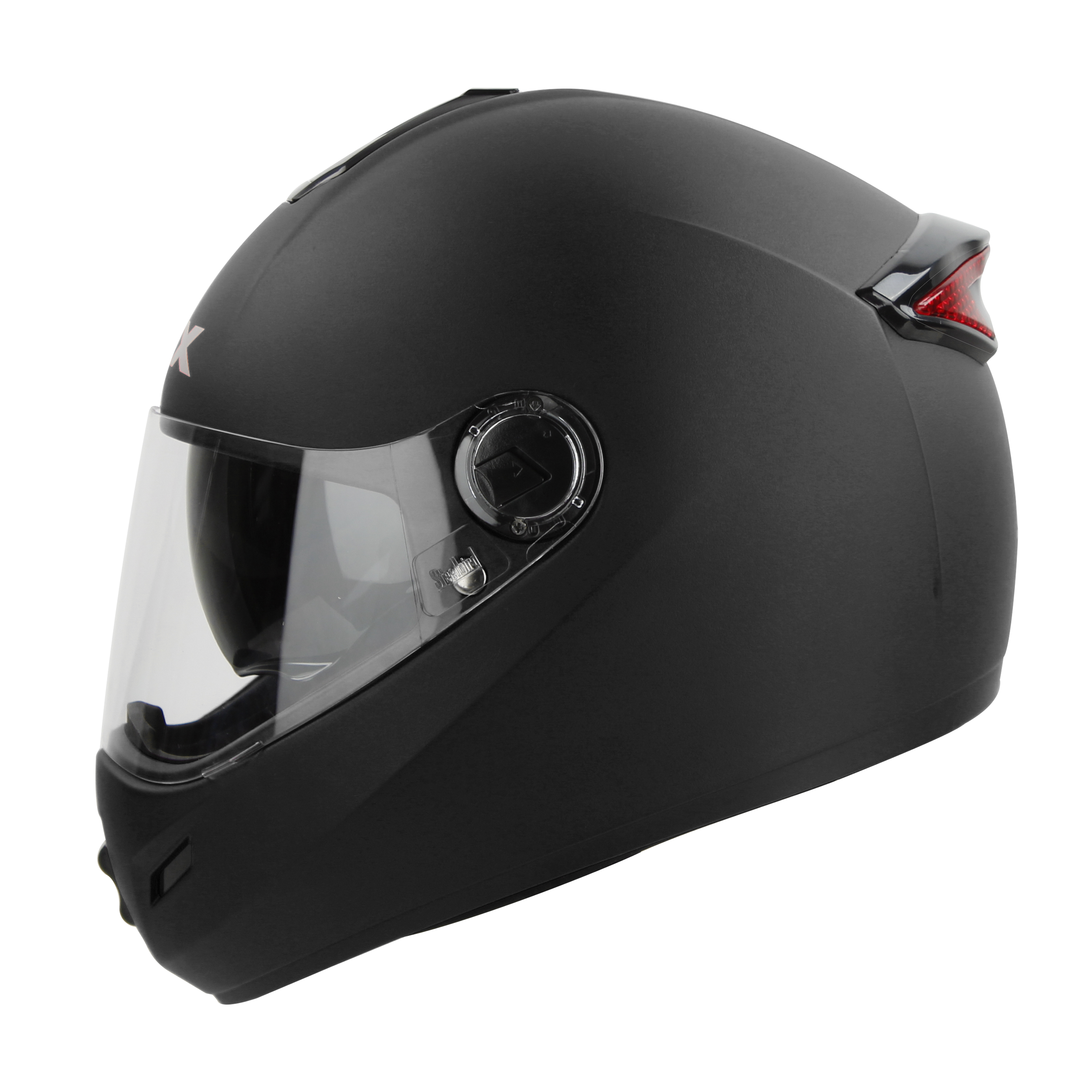 SBH-34 ROX REFLECTIVE GLOSSY BLACK WITH INNER SUN SHIELD