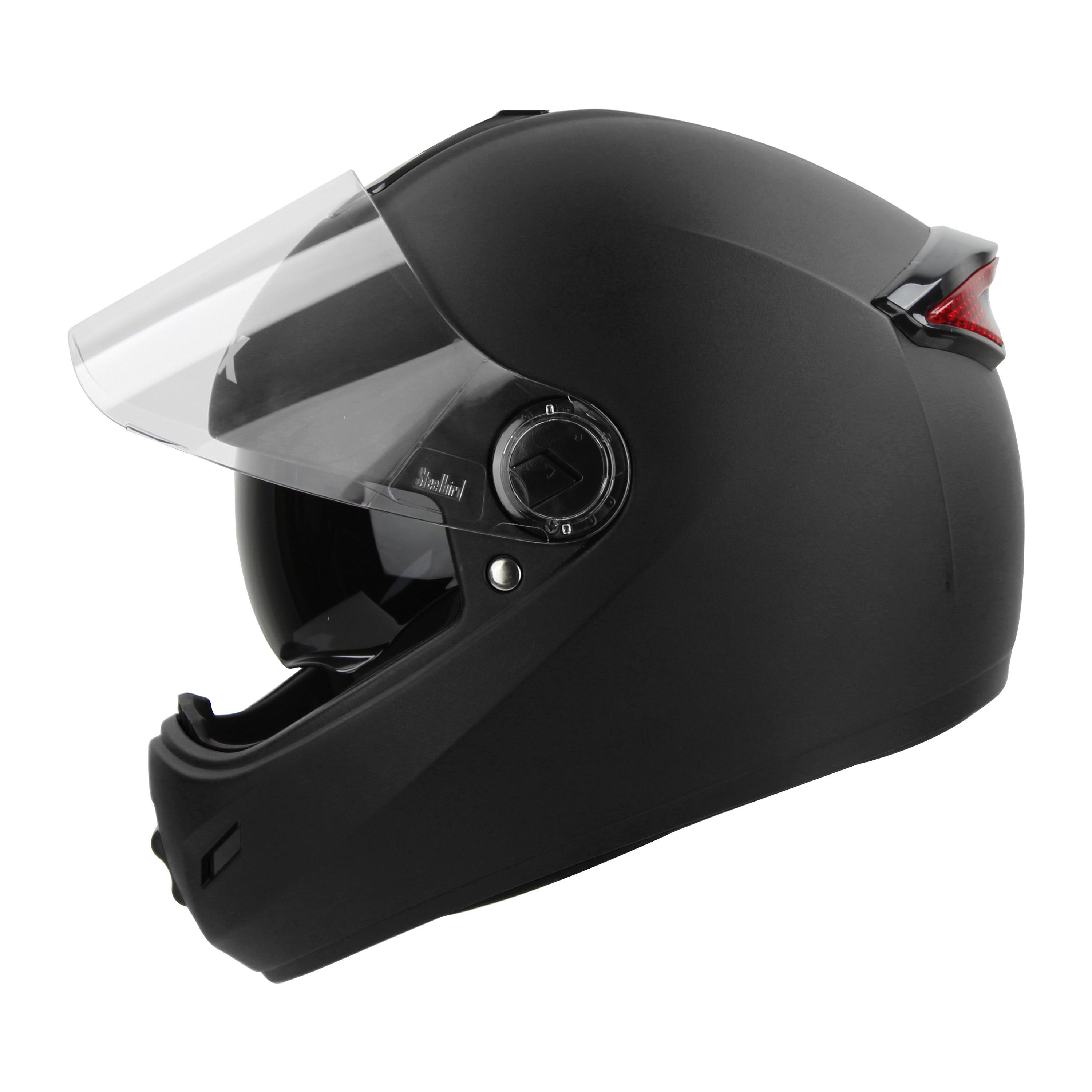 SBH-34 ROX REFLECTIVE GLOSSY BLACK WITH INNER SUN SHIELD