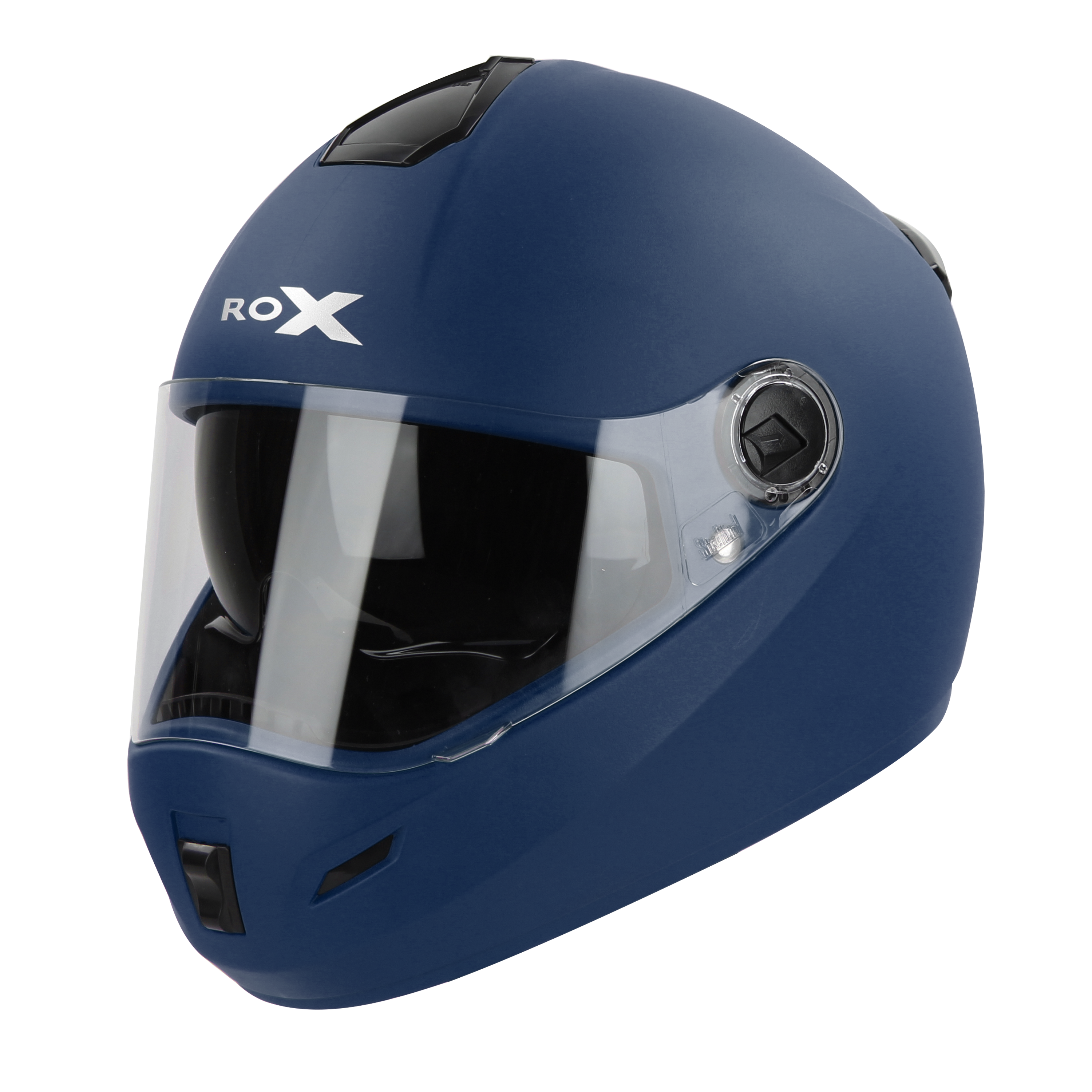 SBH-34 ROX REFLECTIVE GLOSSY BLUE WITH INNER SUN SHIELD