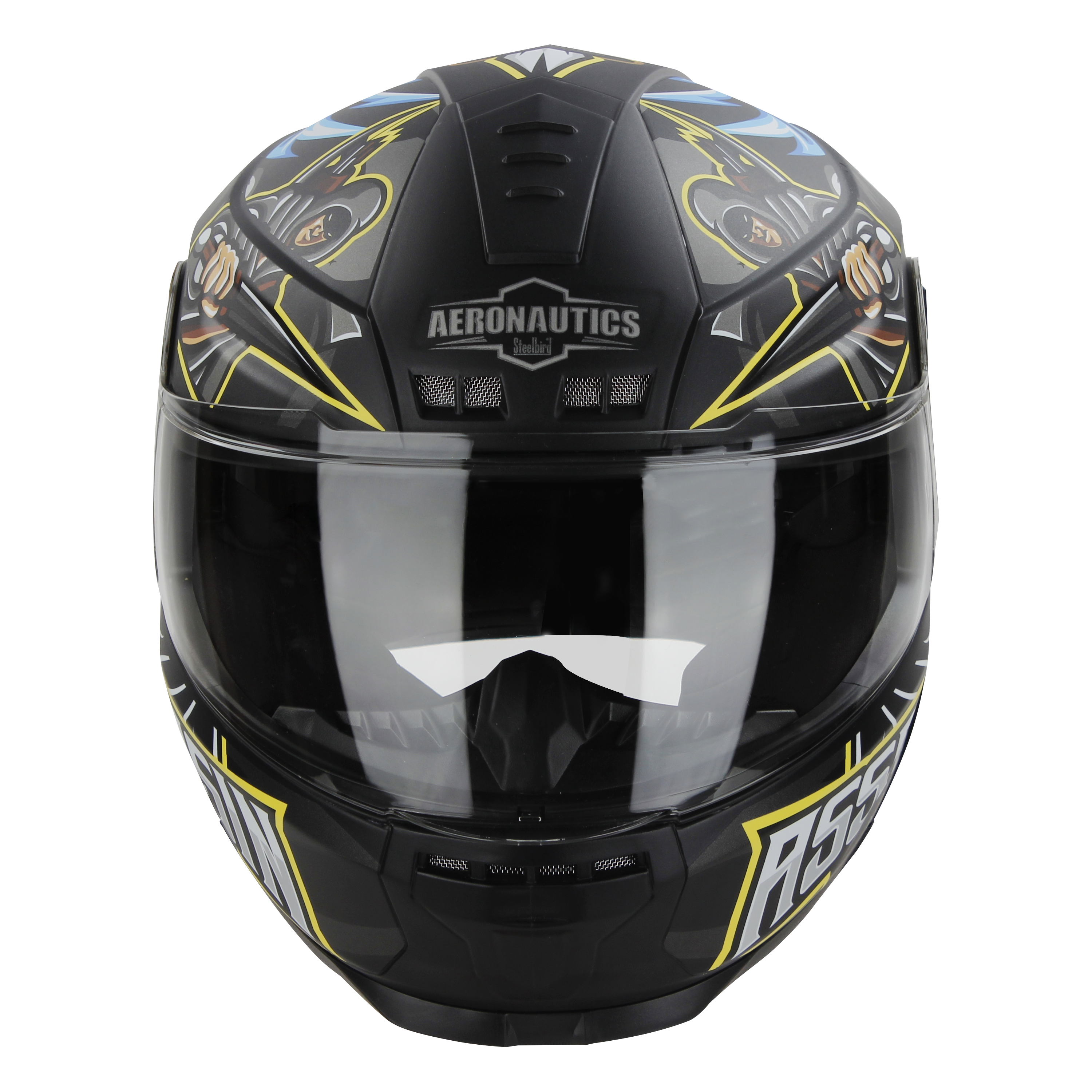 SBH-40 (SV) (HE) ASSASIN GLOSSY BLACK WITH BLUE
