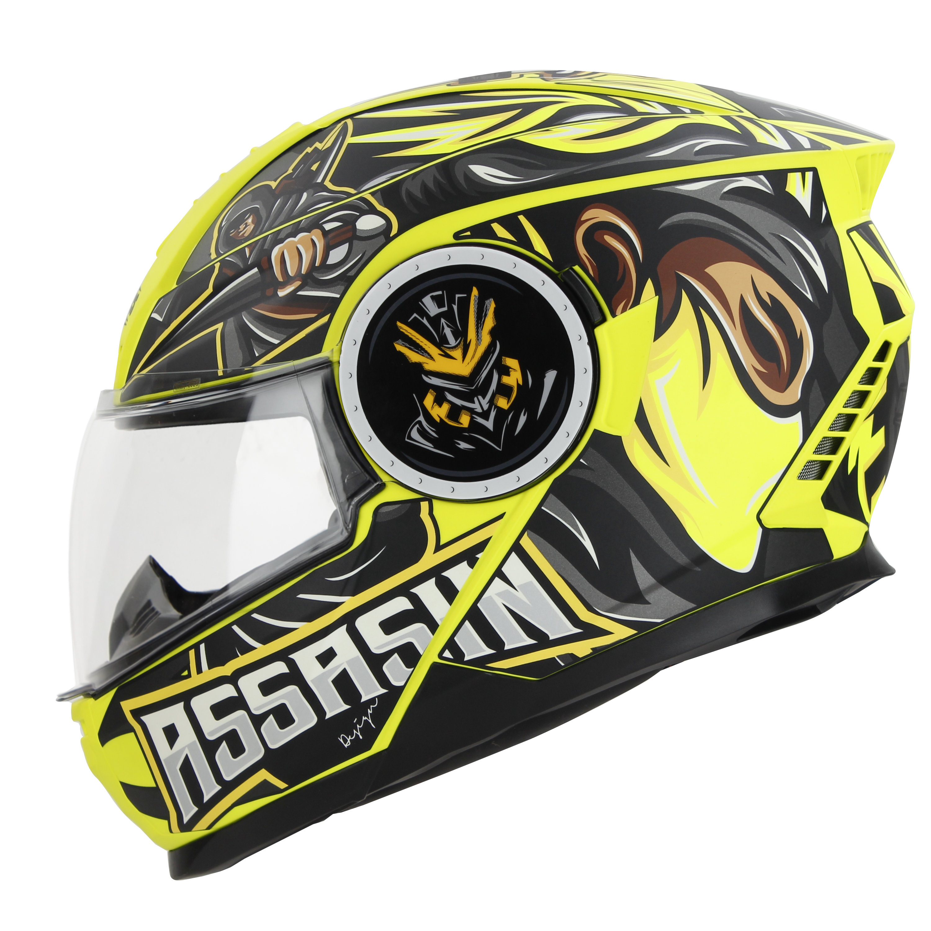 SBH-40 (SV) (HE) ASSASIN MAT JAZZ  NEON WITH NEON