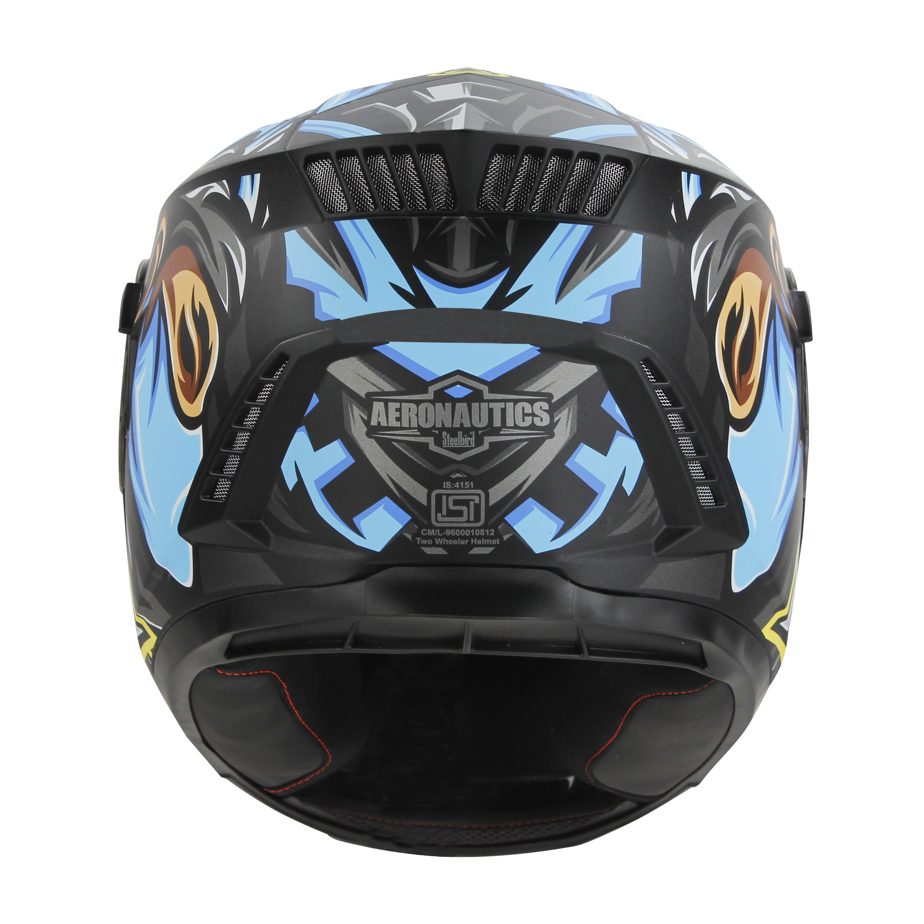 SBH-40 (ISS)(HE) ASSASIN GLOSSY BLACK WITH BLUE