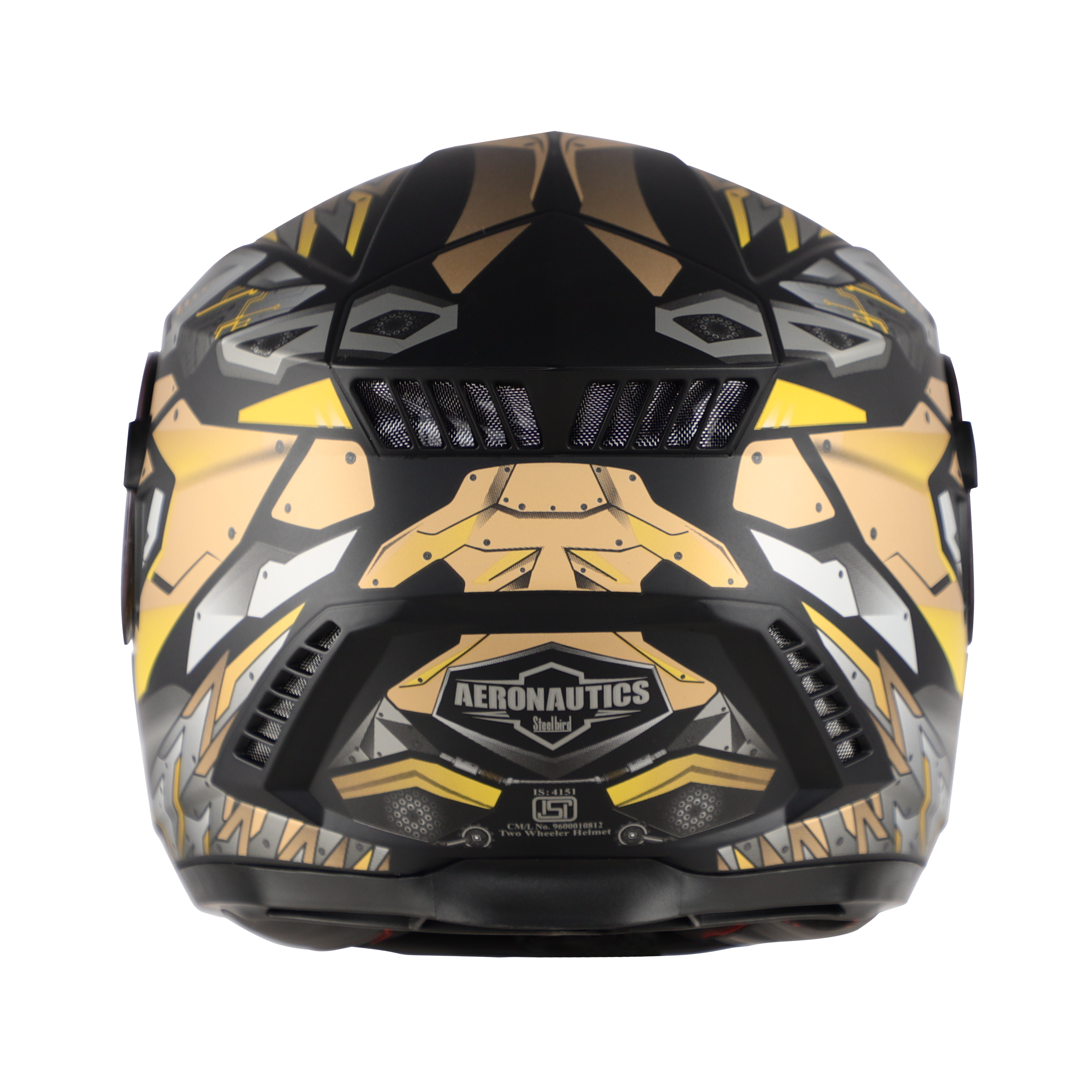 SBH-40 (ISS) MARGOUDEE MAT BLACK WITH GOLD HIGH END