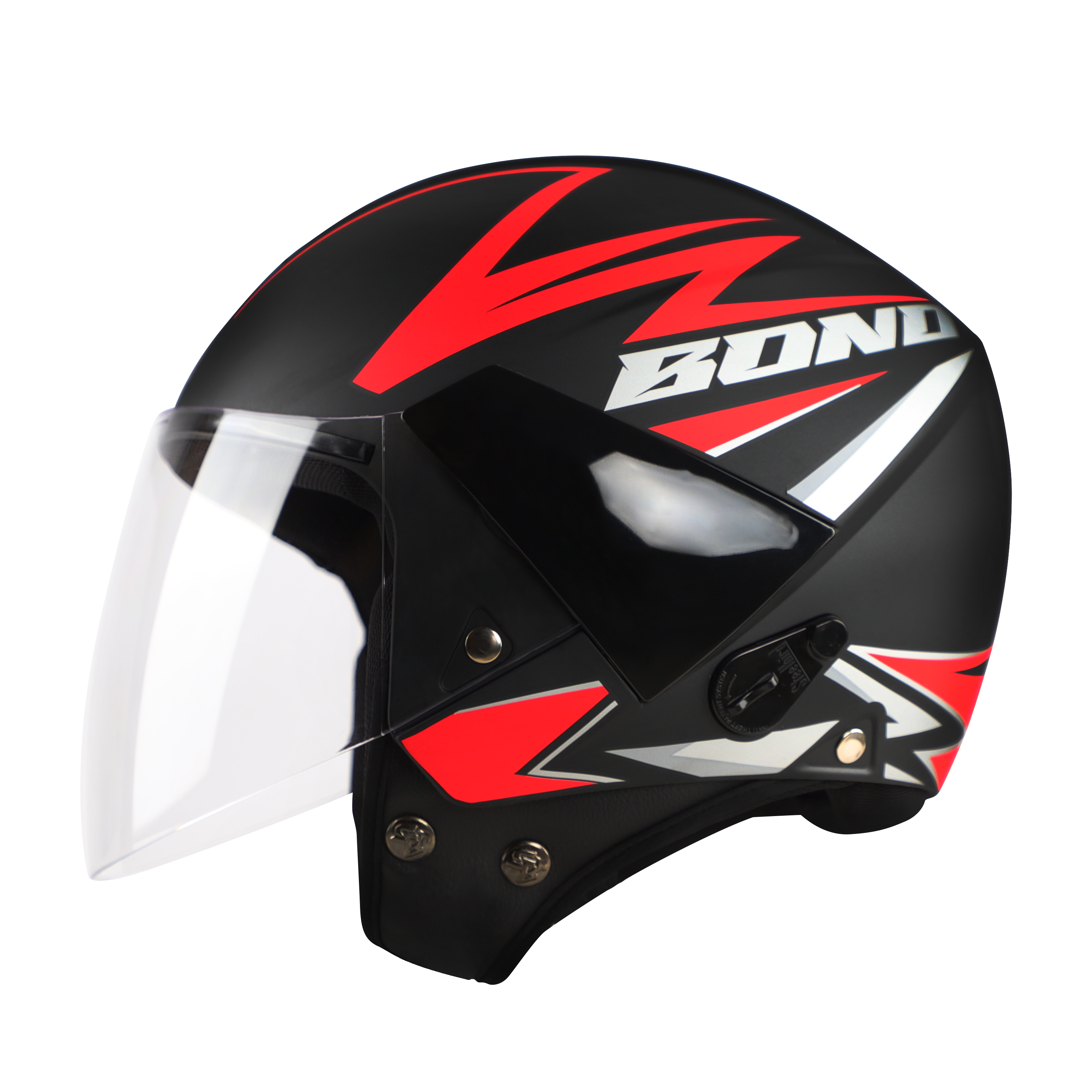SBH-5 Bond 1 Glossy Black With Red