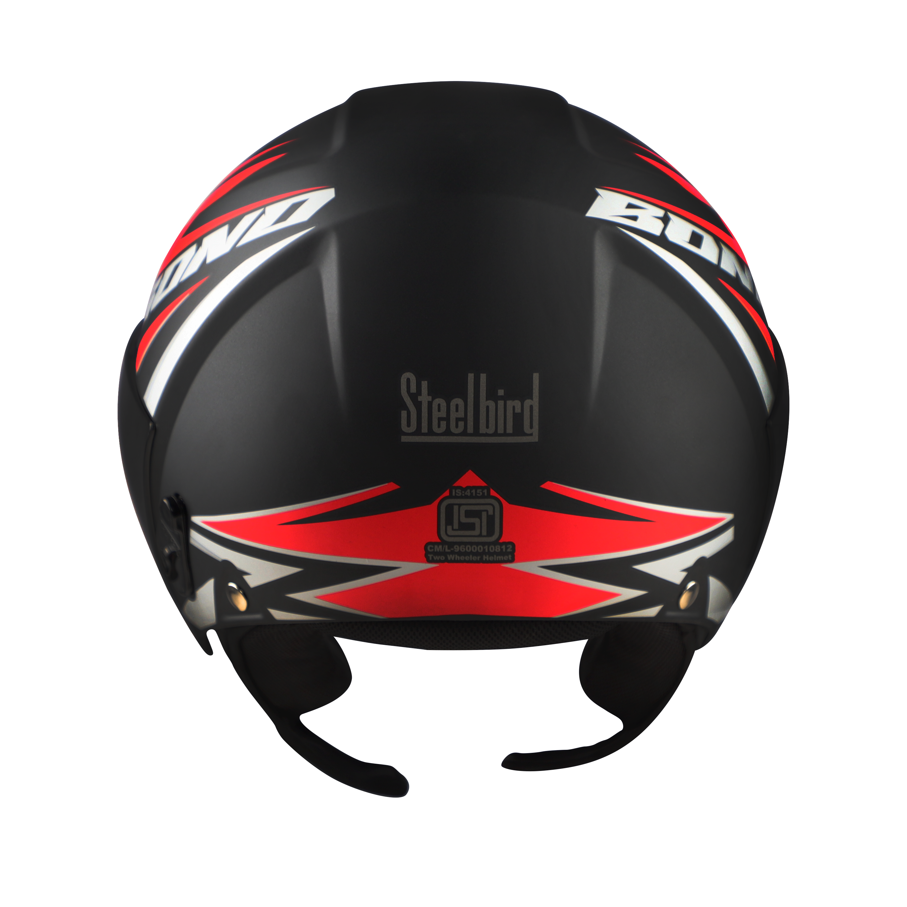 SBH-5 Bond 1 Glossy Black With Red