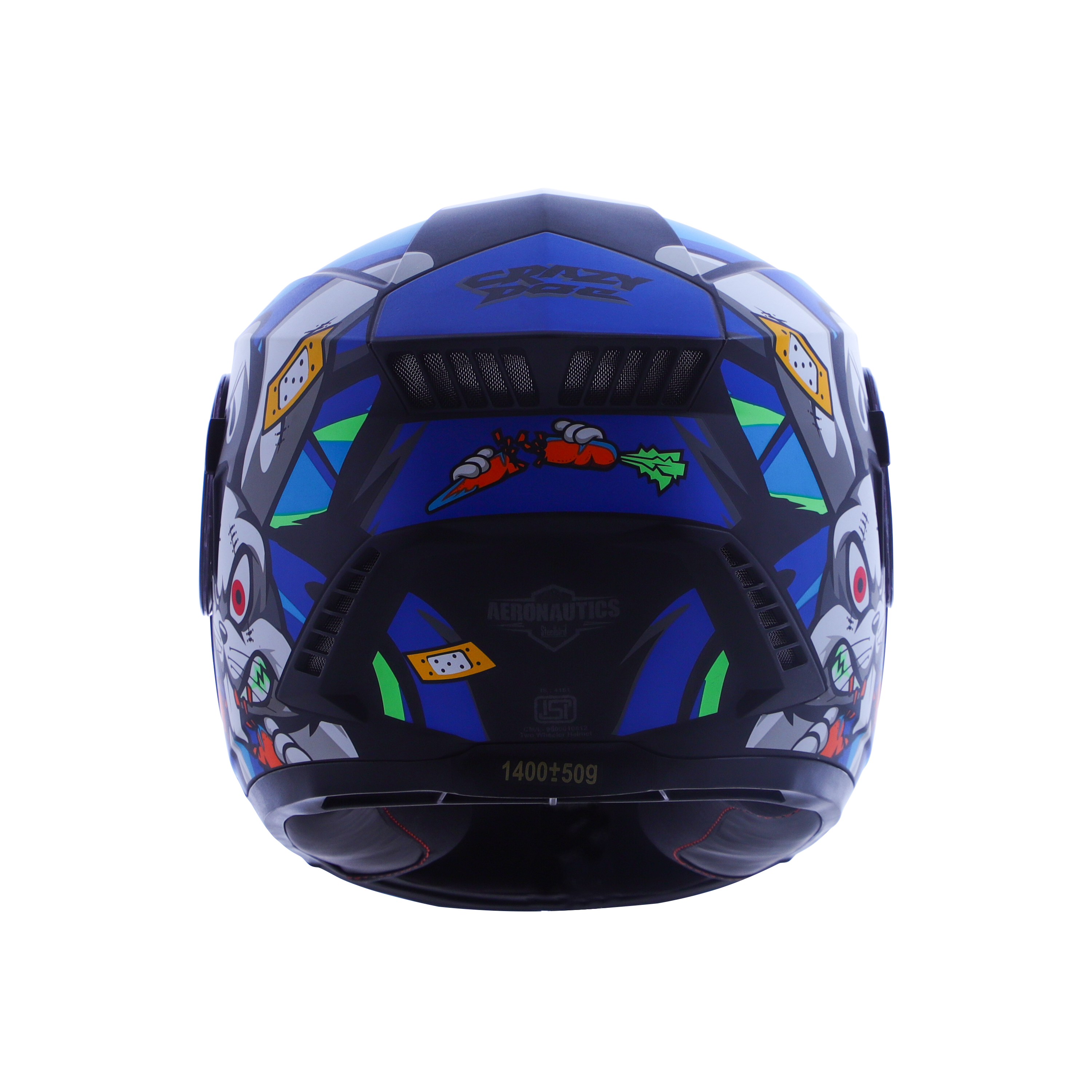 SBH-40 CRAZY DOE (SV) GLOSSY BLACK WITH BLUE MEDIUM END